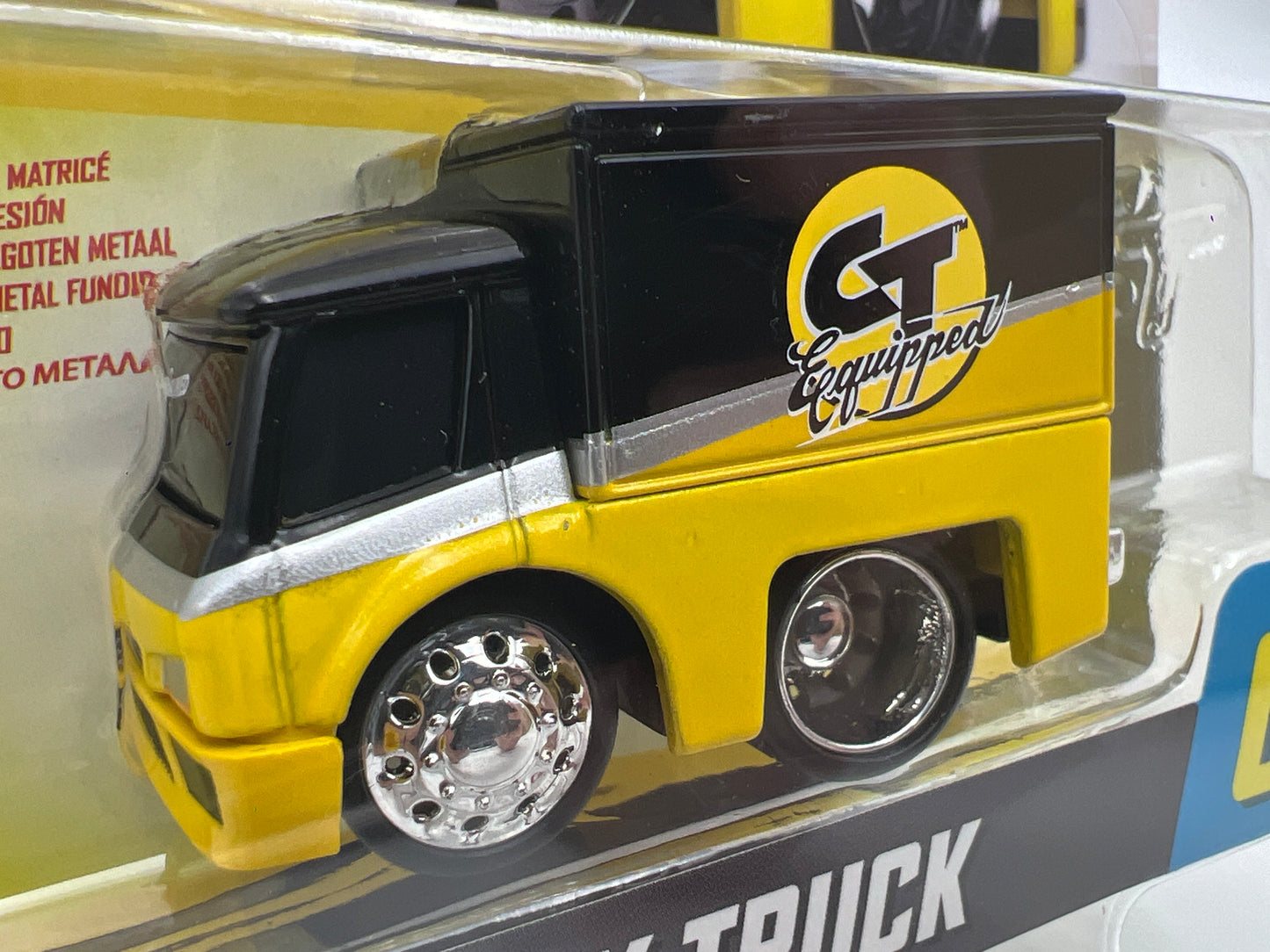 MGA Car Tuned Hobby Exclusive Series 6 #2 CT Box Truck Black/Yellow