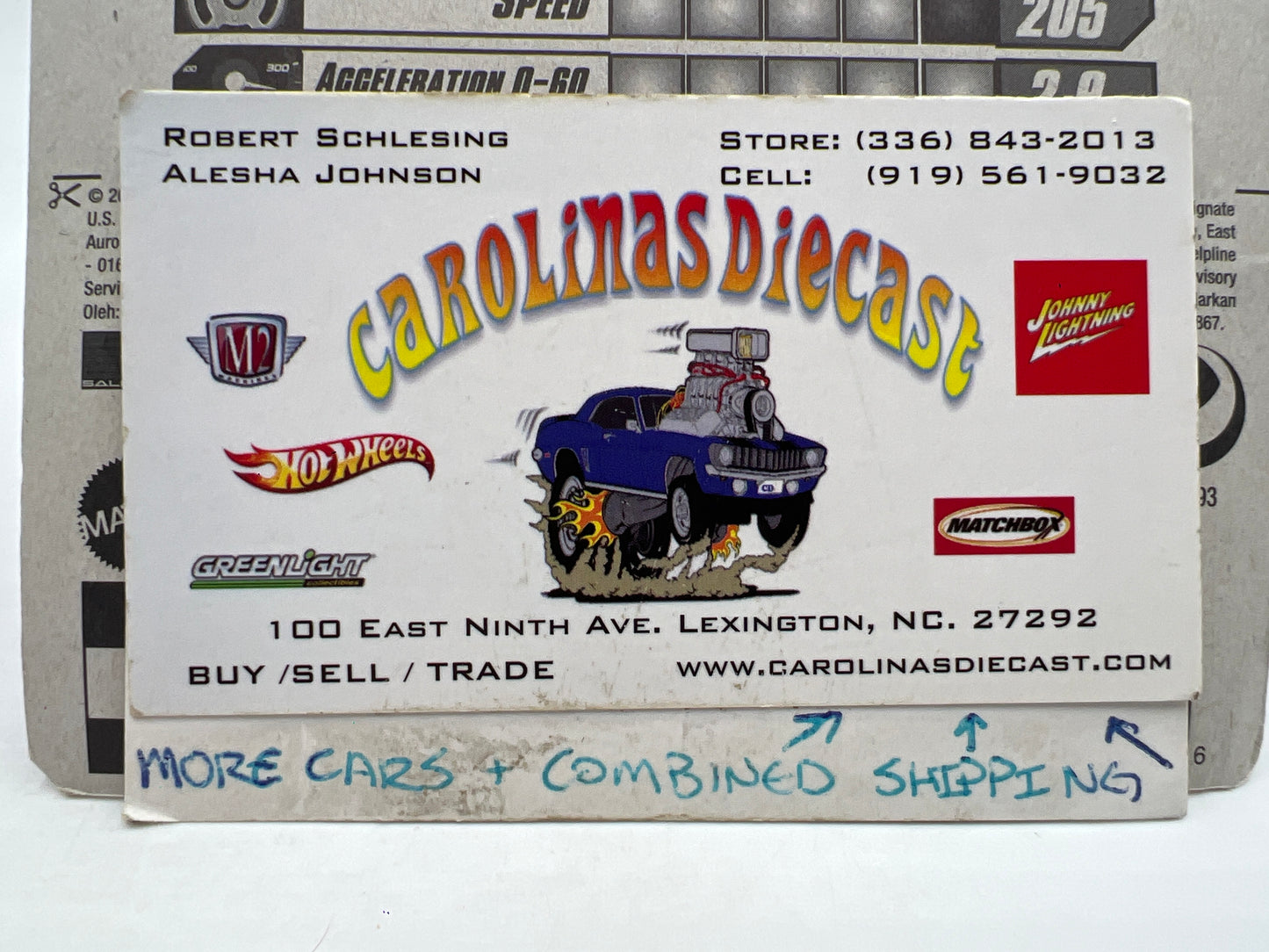 2010 Hot Wheels Race World Speedway #172 Saleen S7 Red Keys To Speed Card