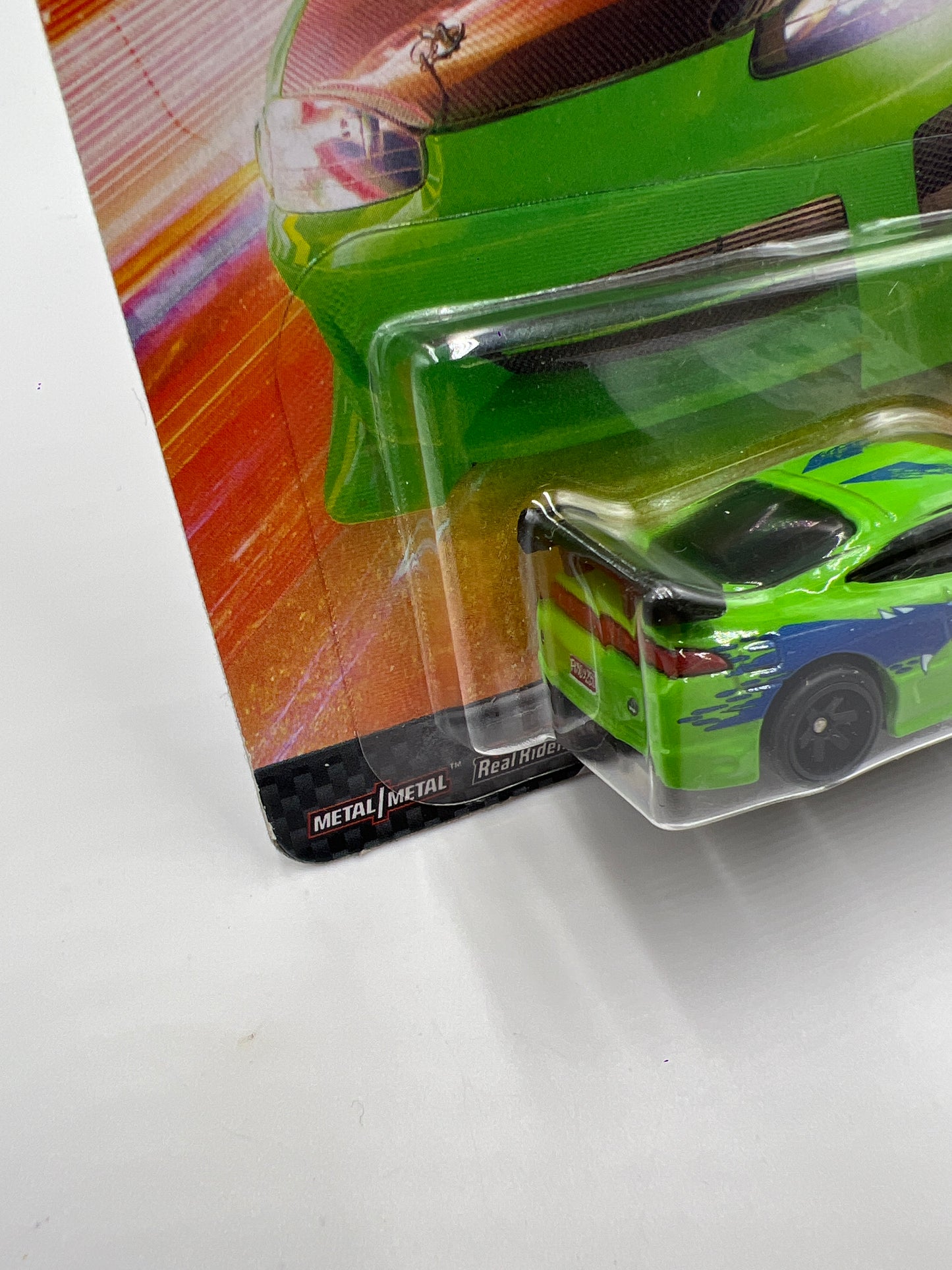 2023 Hot Wheels Fast & Furious #1 95 Mitsubishi Eclipse Green Bad Card 247B