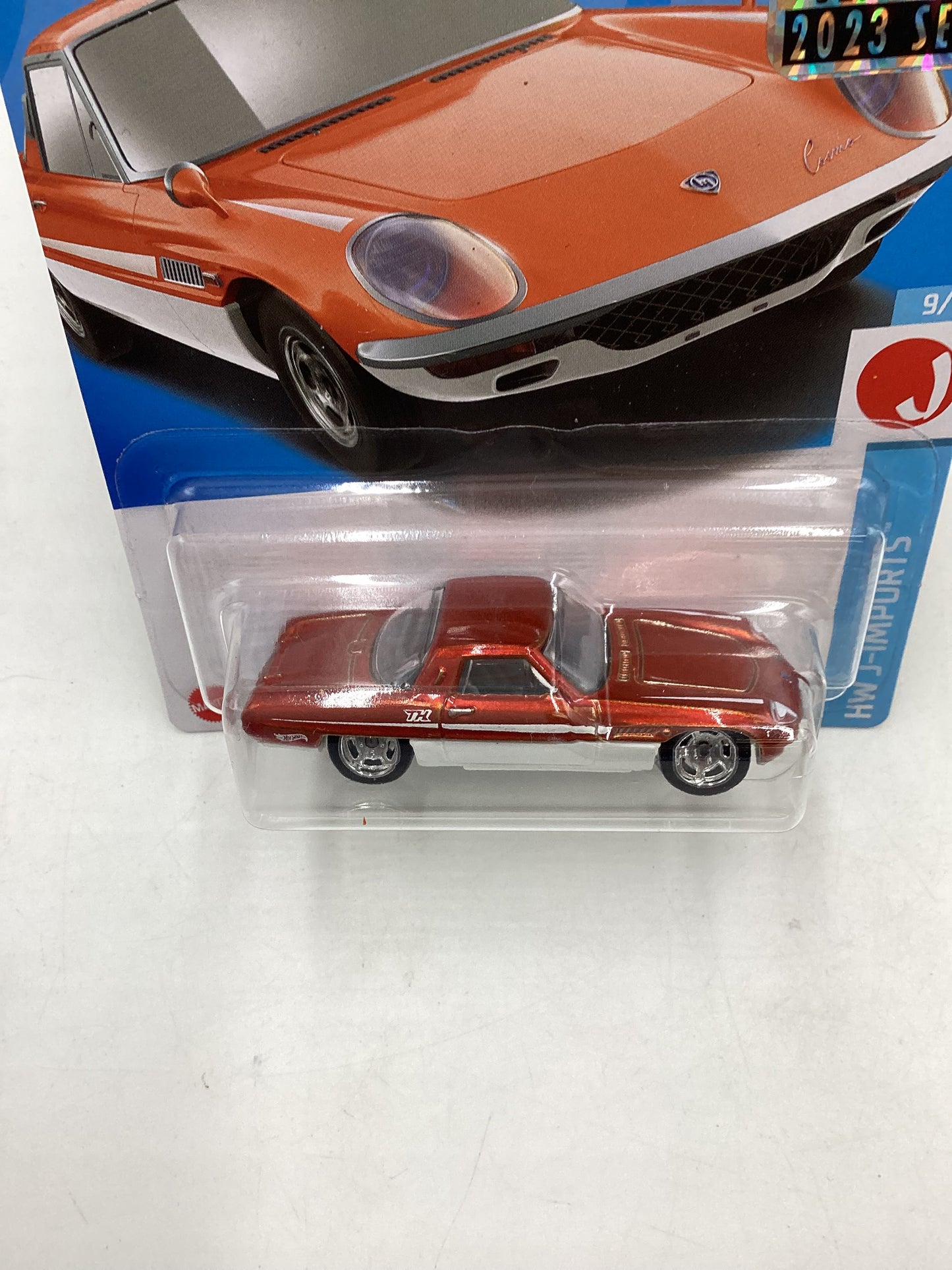 2023 Hot Wheels 1968 Mazda Cosmo Sport Super Treasure Hunt Factory Sealed (Cracked Blister) with protector