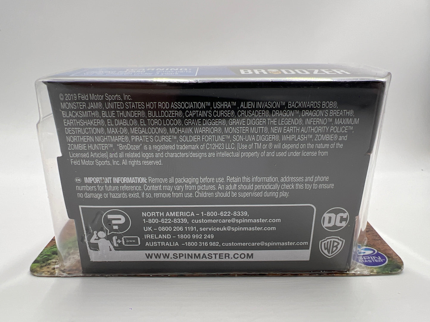 2019 Monster Jam Brodozer W/Protector