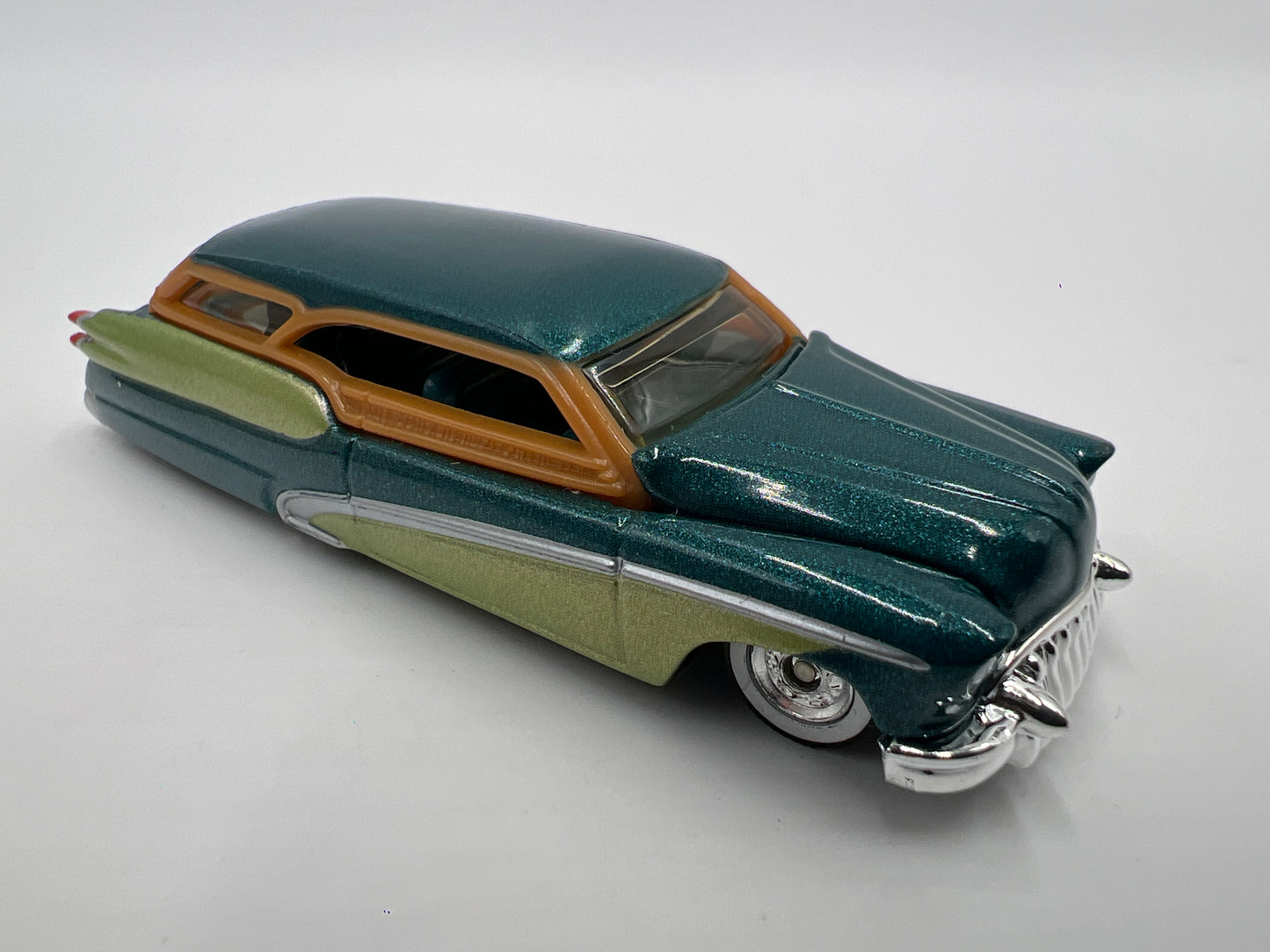Hot Wheels 1/64 Premium Great 8s Elwoody 50 Buick Green Loose