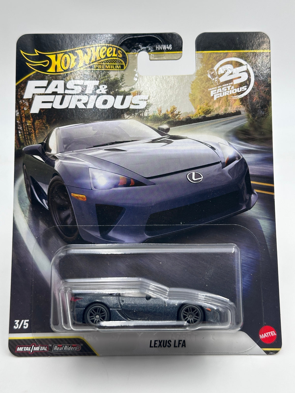 2026 Hot Wheels Premium Fast & Furious 25th Anniversary Dash R Case Complete Set Of 5