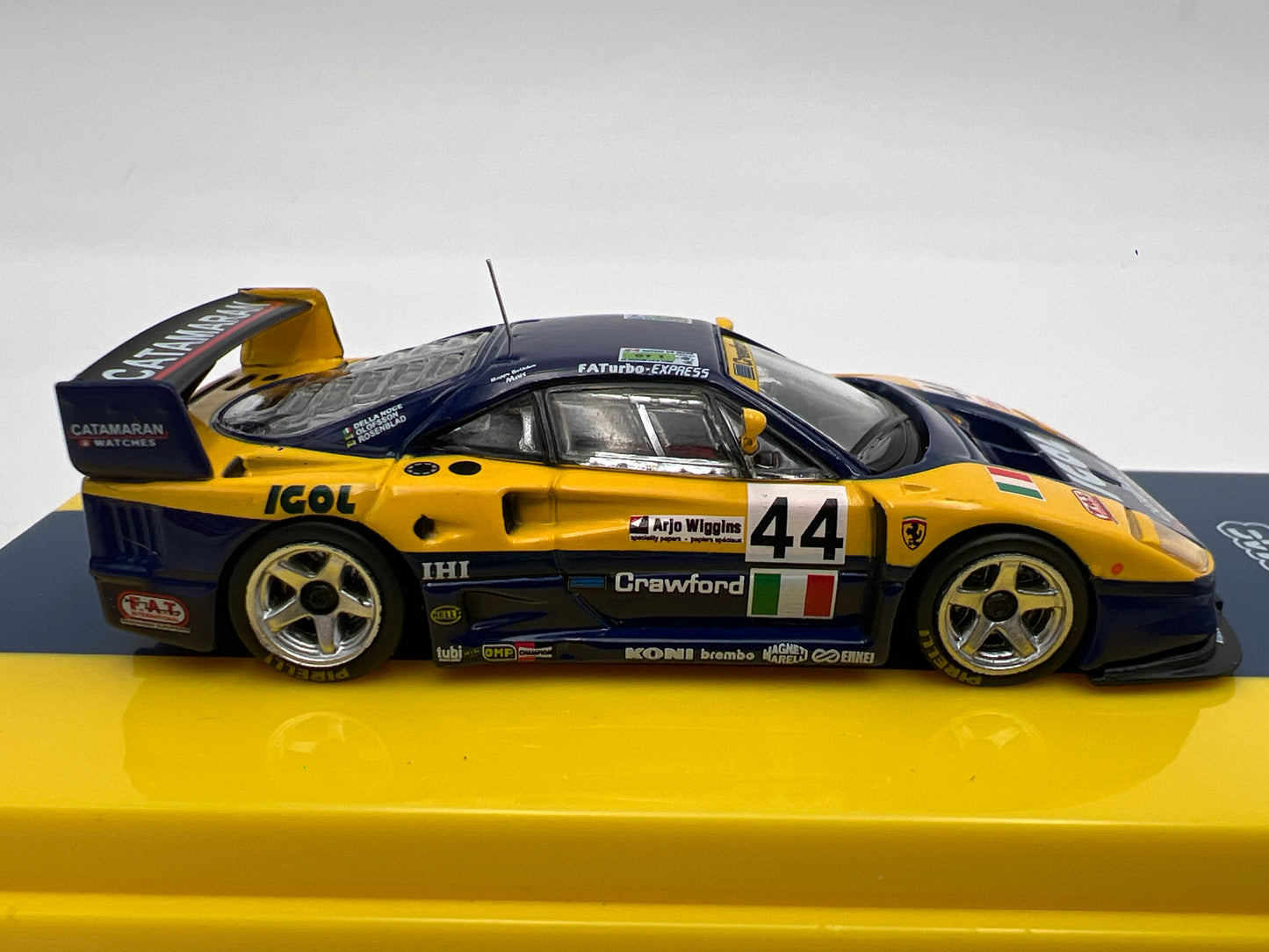 Tarmac Works x IXO Models Ferrari F40 GTE 24h Of Le Mans 1996