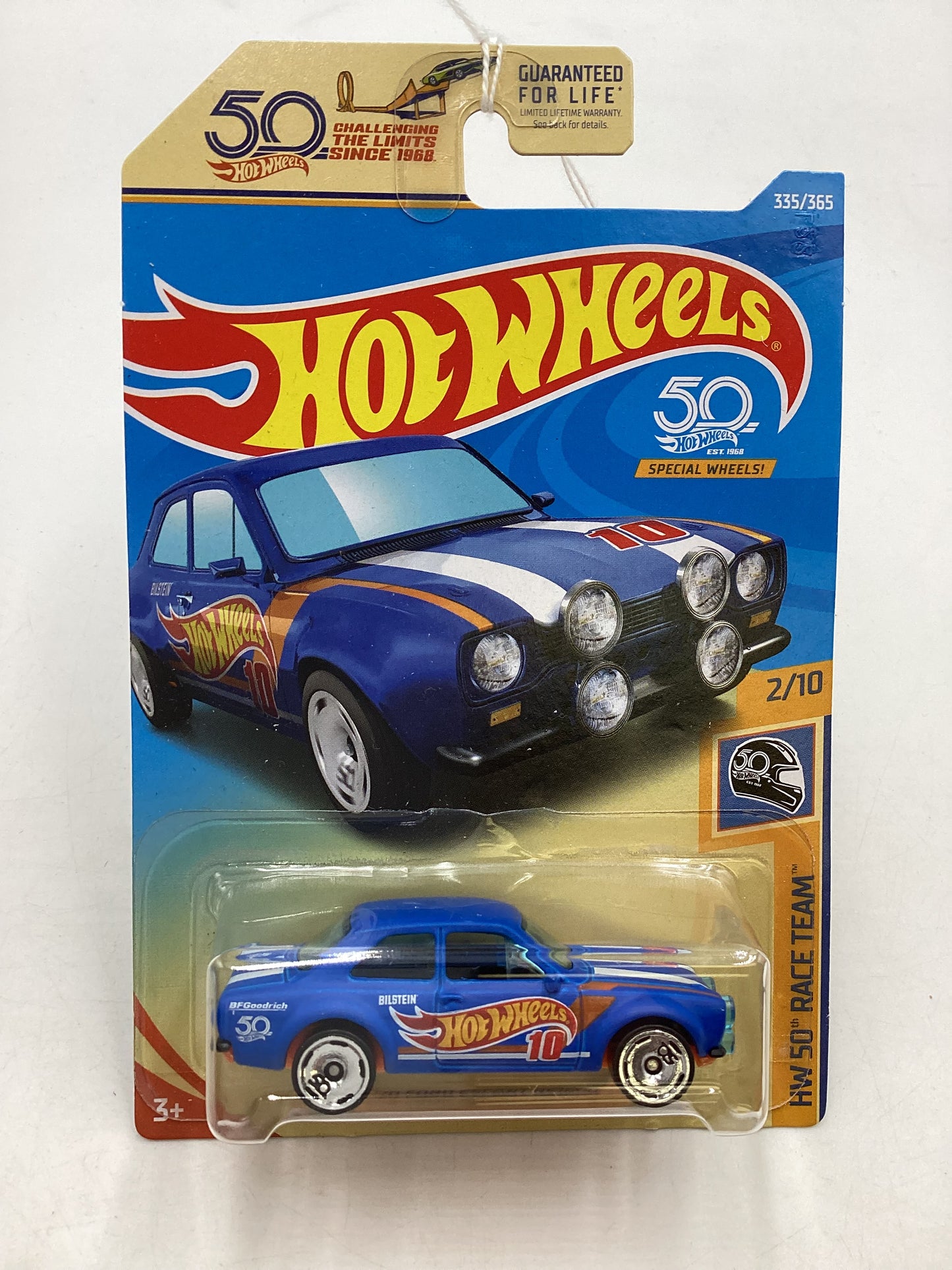 2018 Hot Wheels #335 70 Ford escort RS1600 20H