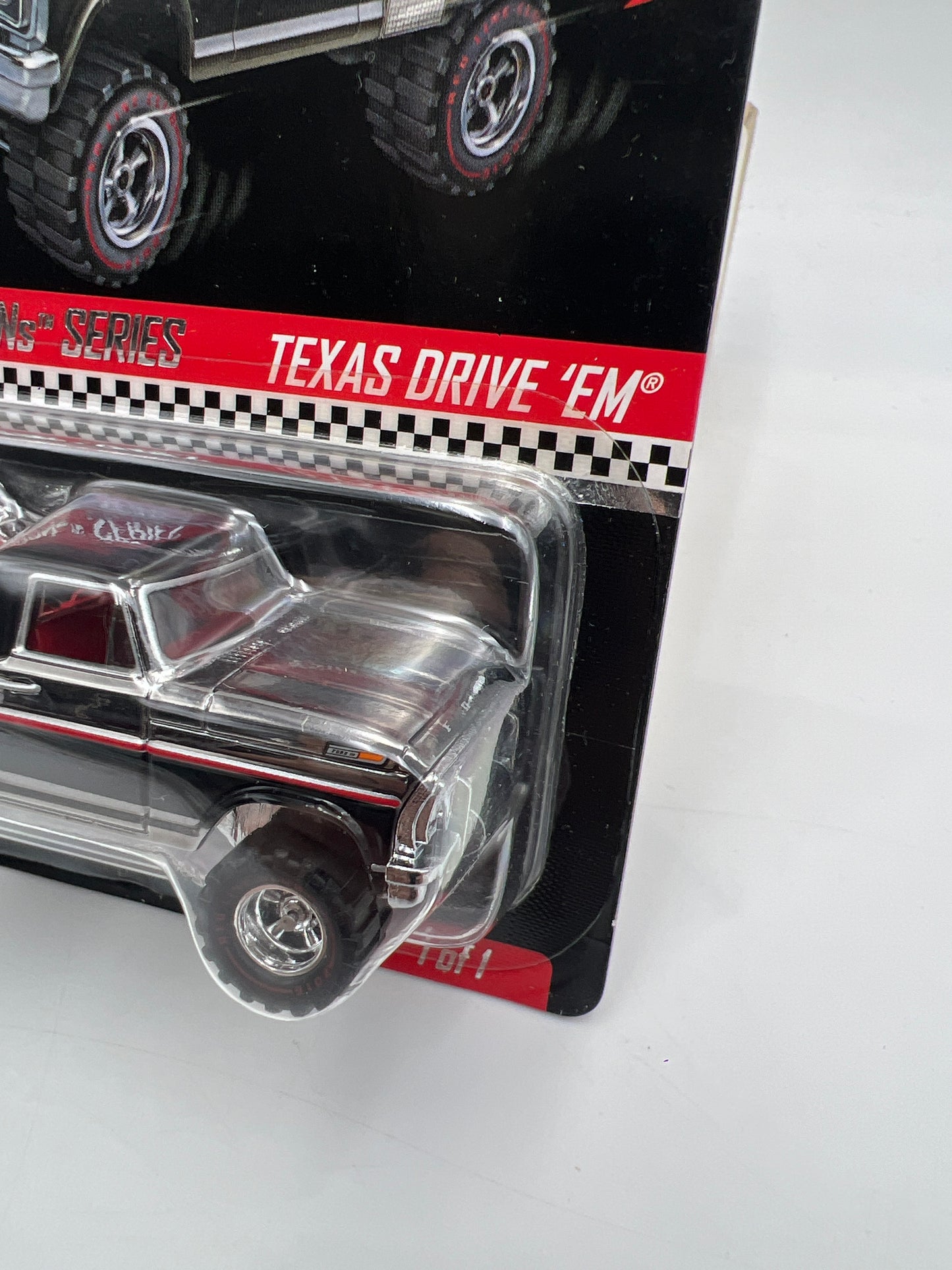 2016 Hot Wheels RLC sELECTIONs Series #2312/9000 Texas Drive Em W/Protector