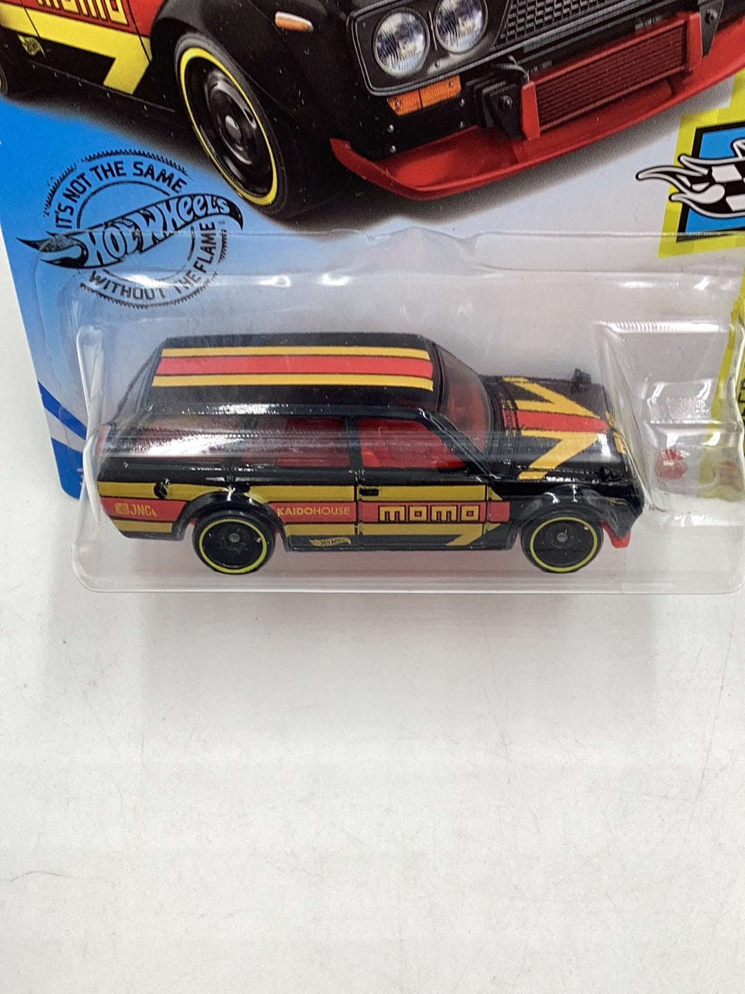 2020 hot wheels #146 Datsun bluebird wagon 510 momo black 87A
