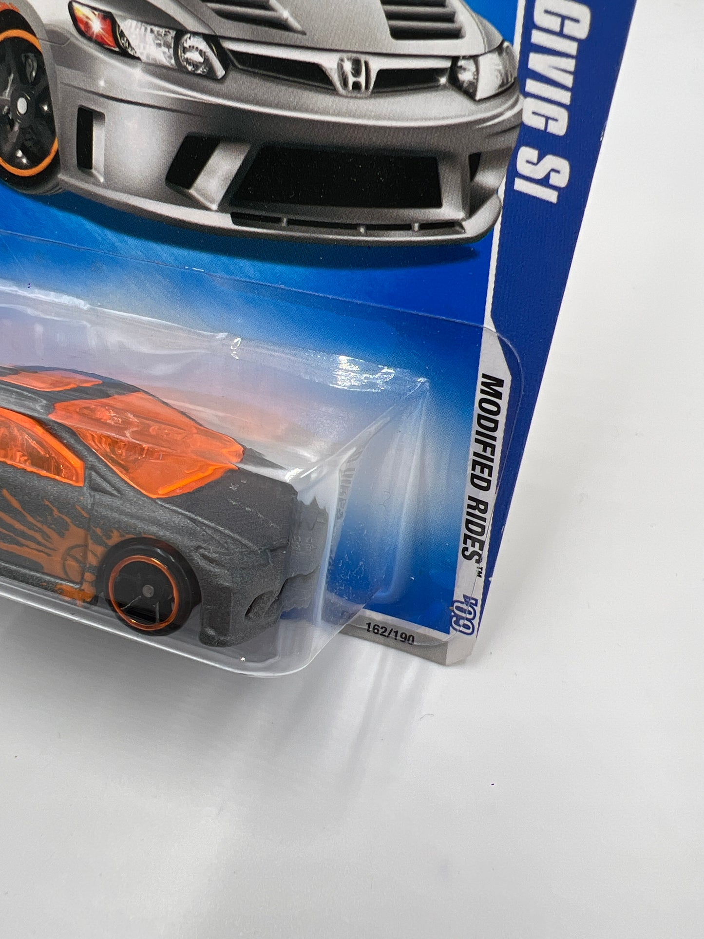 2009 Hot Wheels Modified Rides #162 Honda Civic Si Gray Has Vein SR