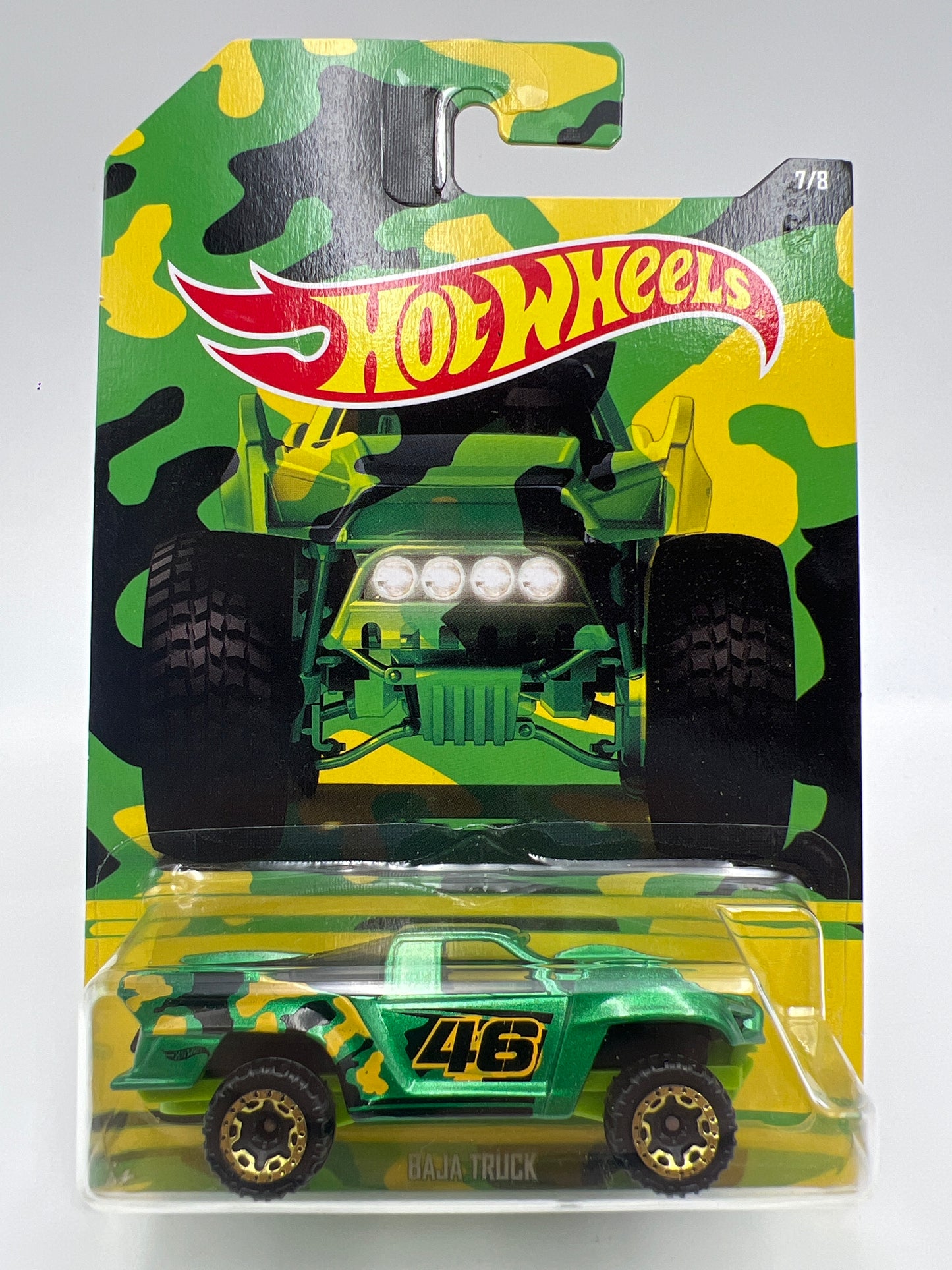 Hot Wheels Camouflage Series #7 Baja Truck Green 157C