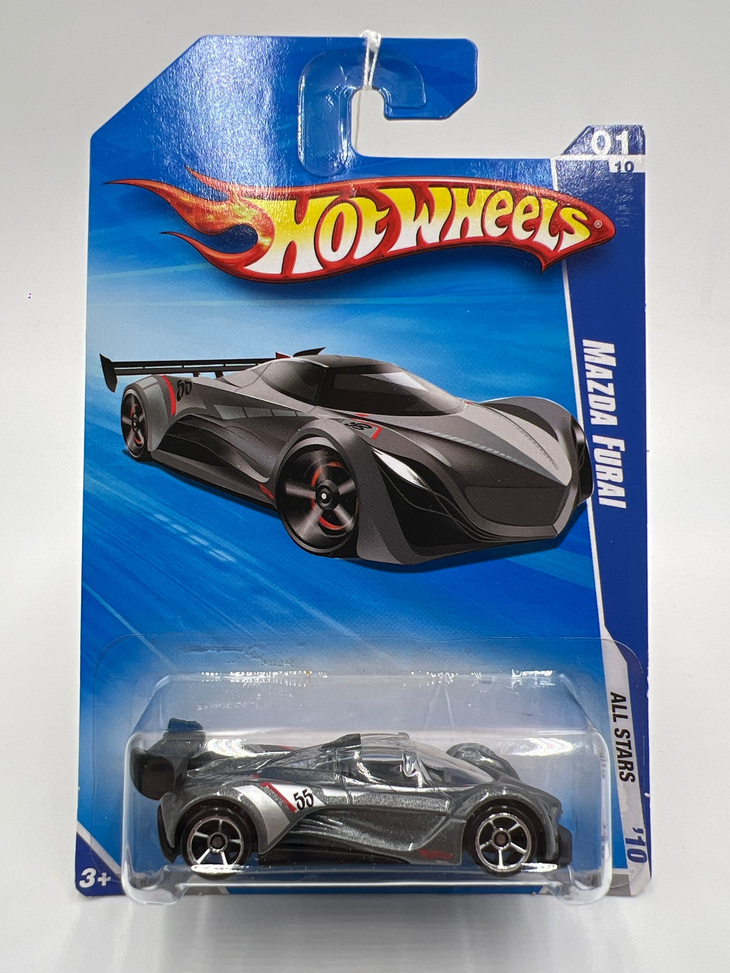 2010 Hot Wheels All Stars #119 Mazda Furai Gray SR