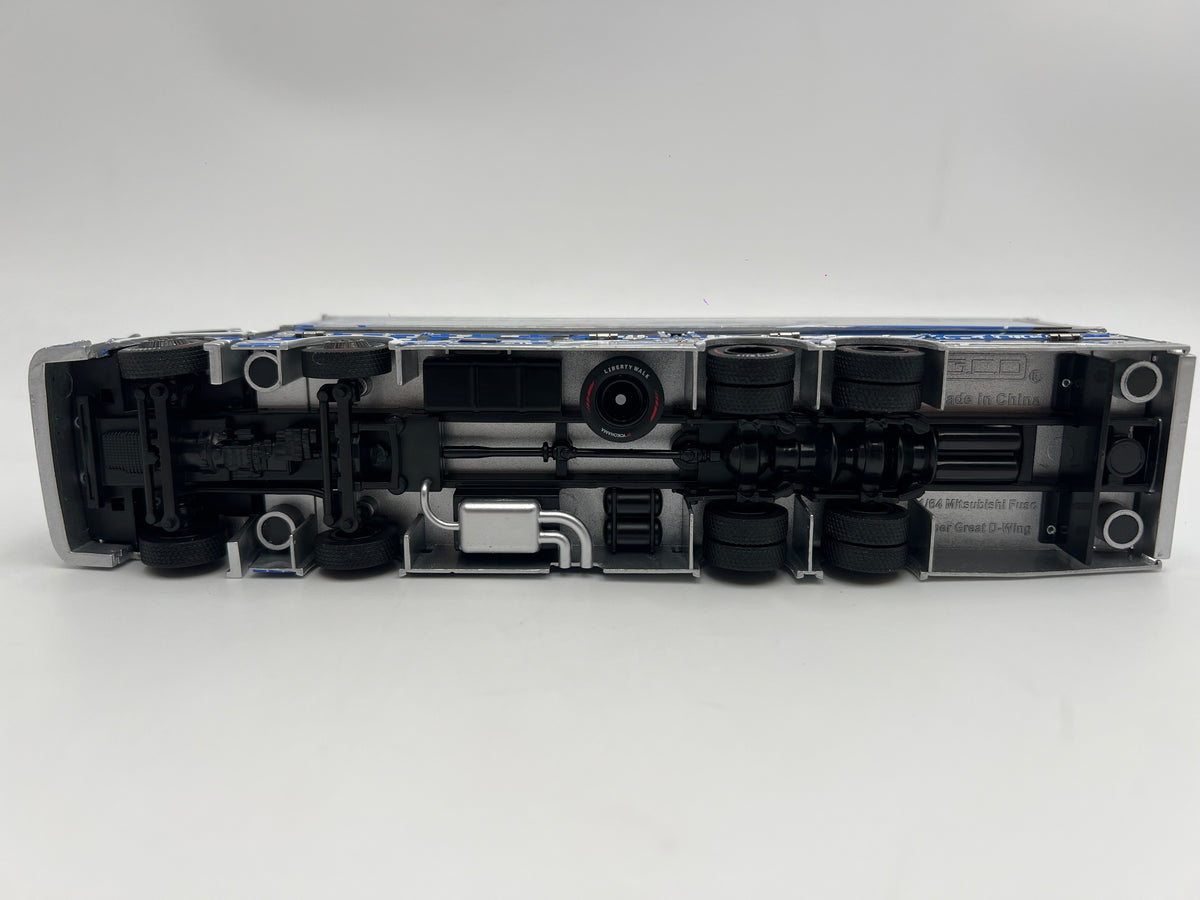GCD 1/64 Scale Gunmatsusyo #635 LB Trucks Liberty Walk Mitsubishi Fuso Super Great