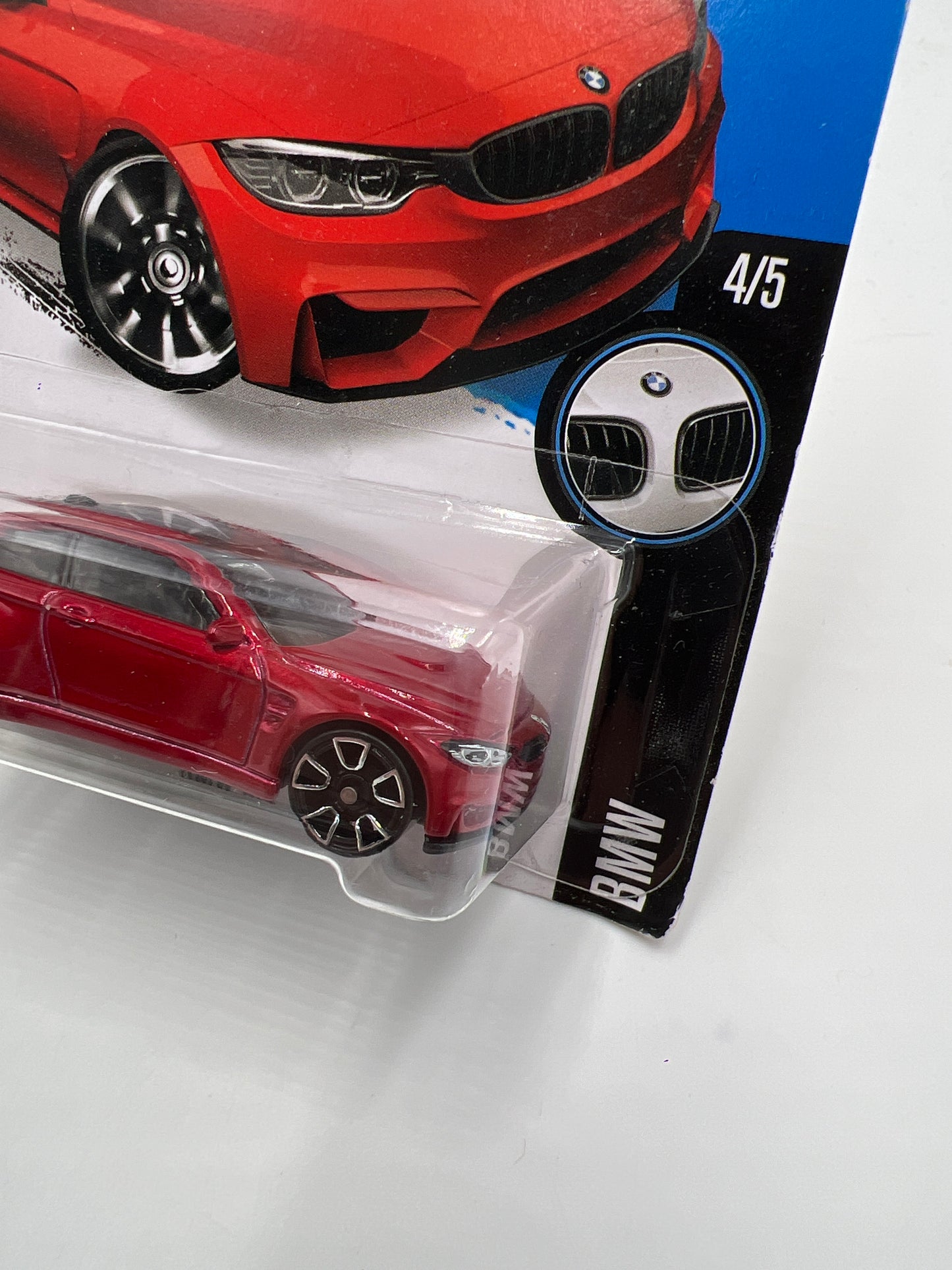2016 Hot Wheels BMW #189 BMW M4 Red 108A