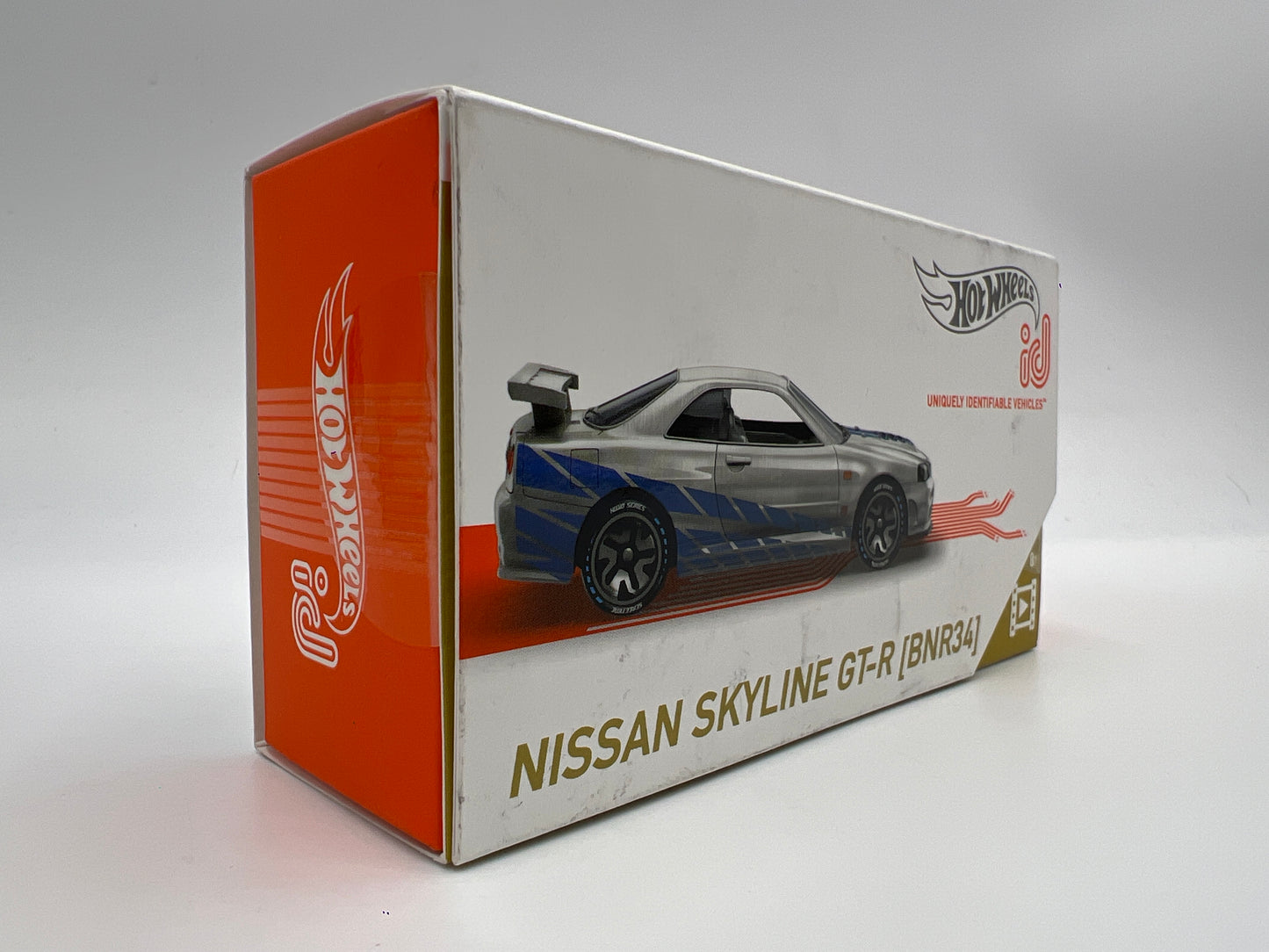 Hot Wheels iD Speed Graphics Series 2 #3 Nissan Skyline GT-R BNR34 HKS Sealed