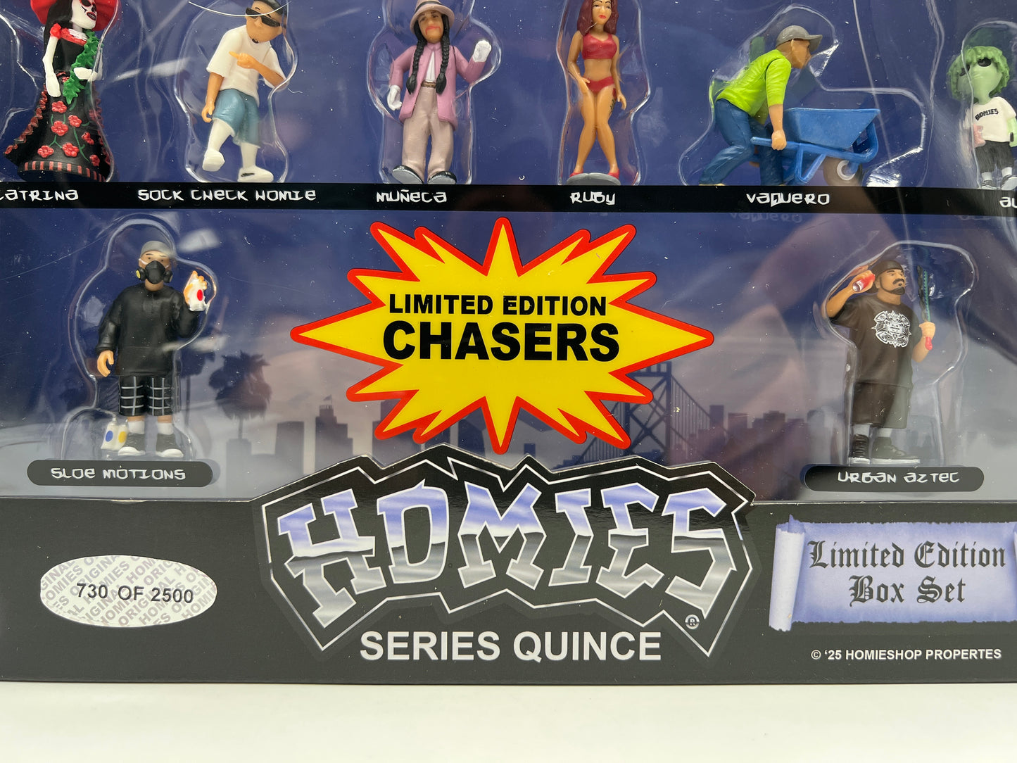 DGA Collectibles Homies Series 15 Quince Limited Edition Box Set #/2500 With CHASERS