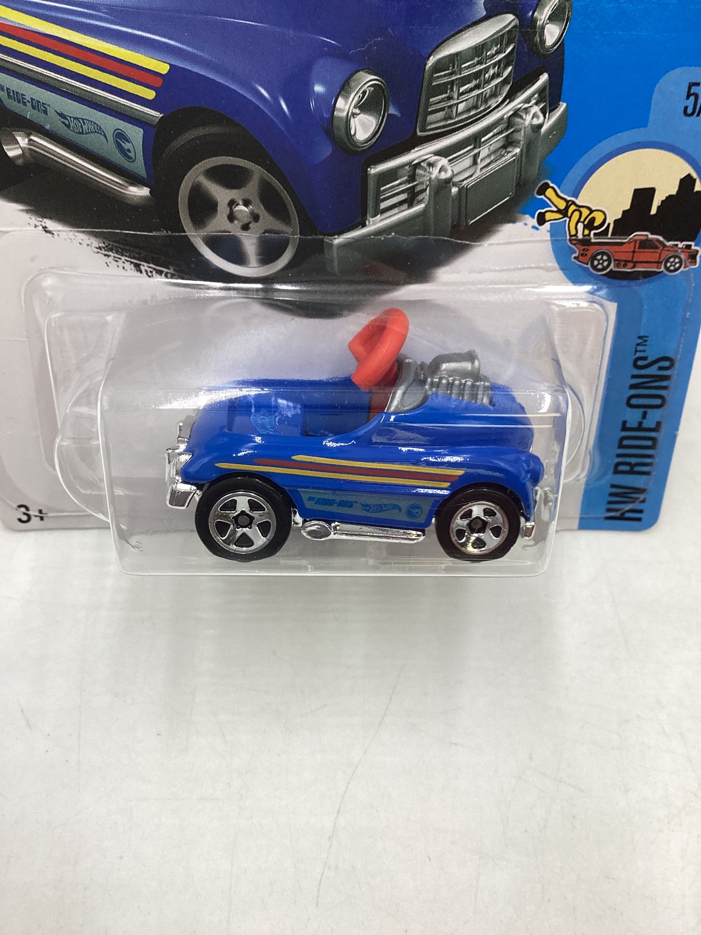 2017 Hot Wheels Treasure Hunt Factory Sealed Pedal Driver Blue