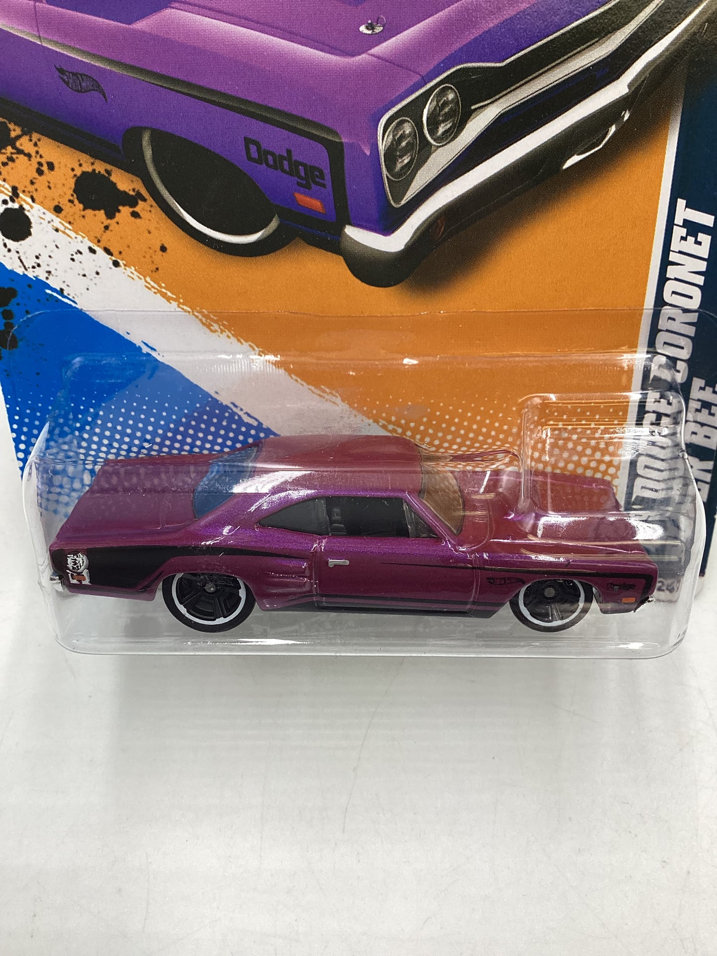 2012 Hot Wheels Muscle Mania Mopar #84 69 Dodge Coronet Super Bee 37G