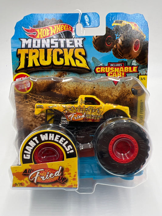 2020 Hot Wheels Monster Trucks Fast Foodie #9 All Fried Up 127H