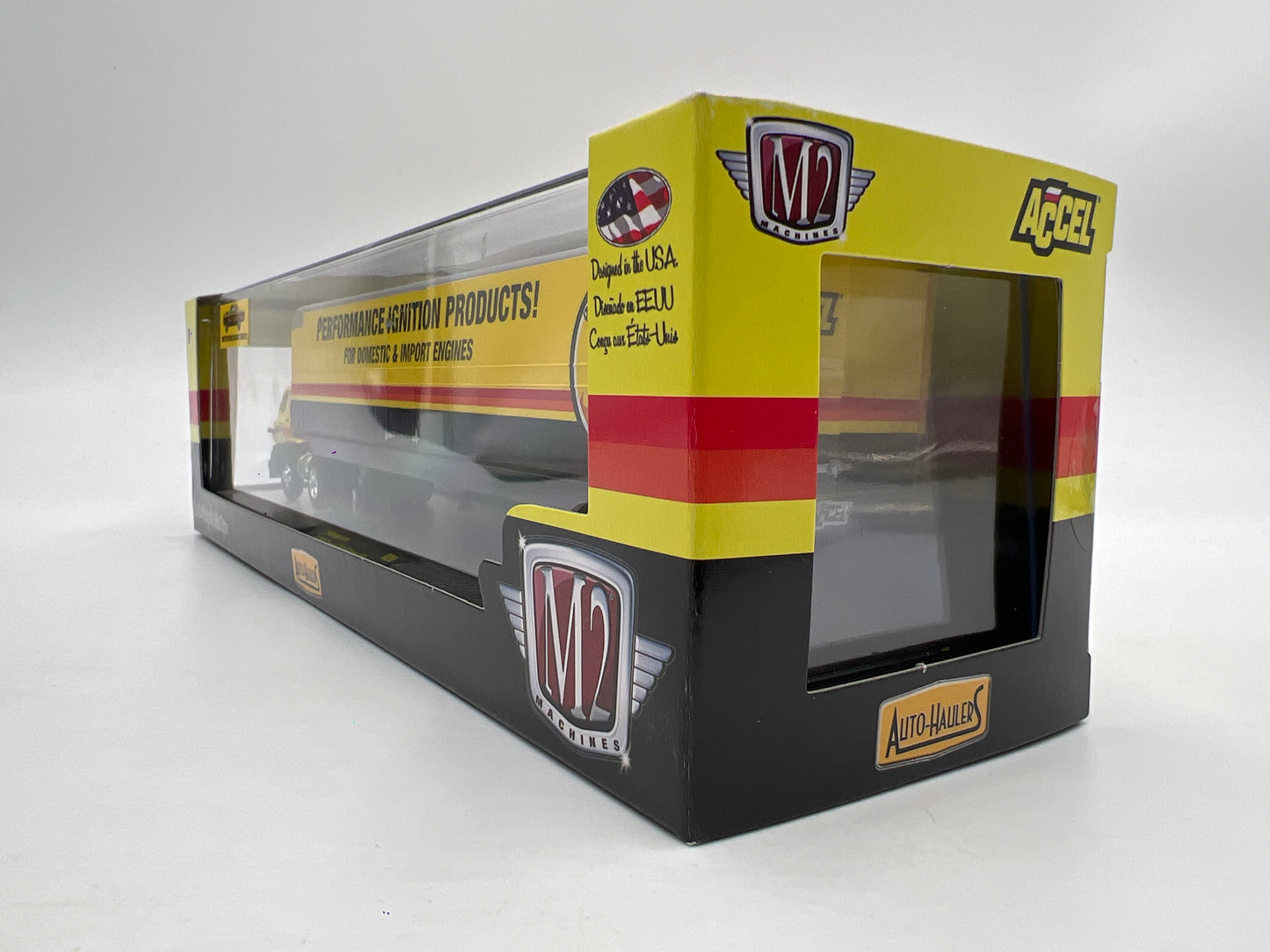 M2 Machines Auto Haulers Accel 1969 Dodge L600 & 1969 Plymouth Road Runner 440 R28