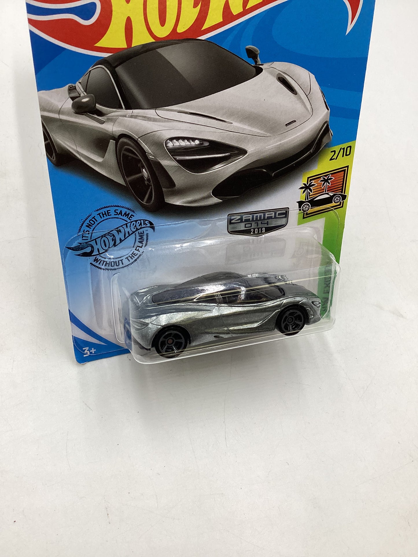 2019 Hot wheels#221  McLaren 720S Zamac #14 147G