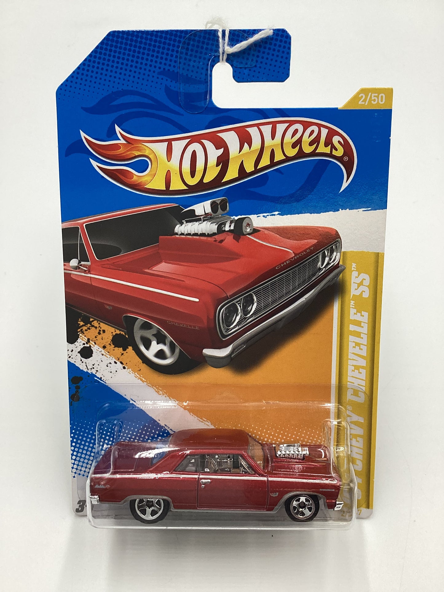 2012 Hot Wheels New Models #2 64 Chevelle SS Red 6F