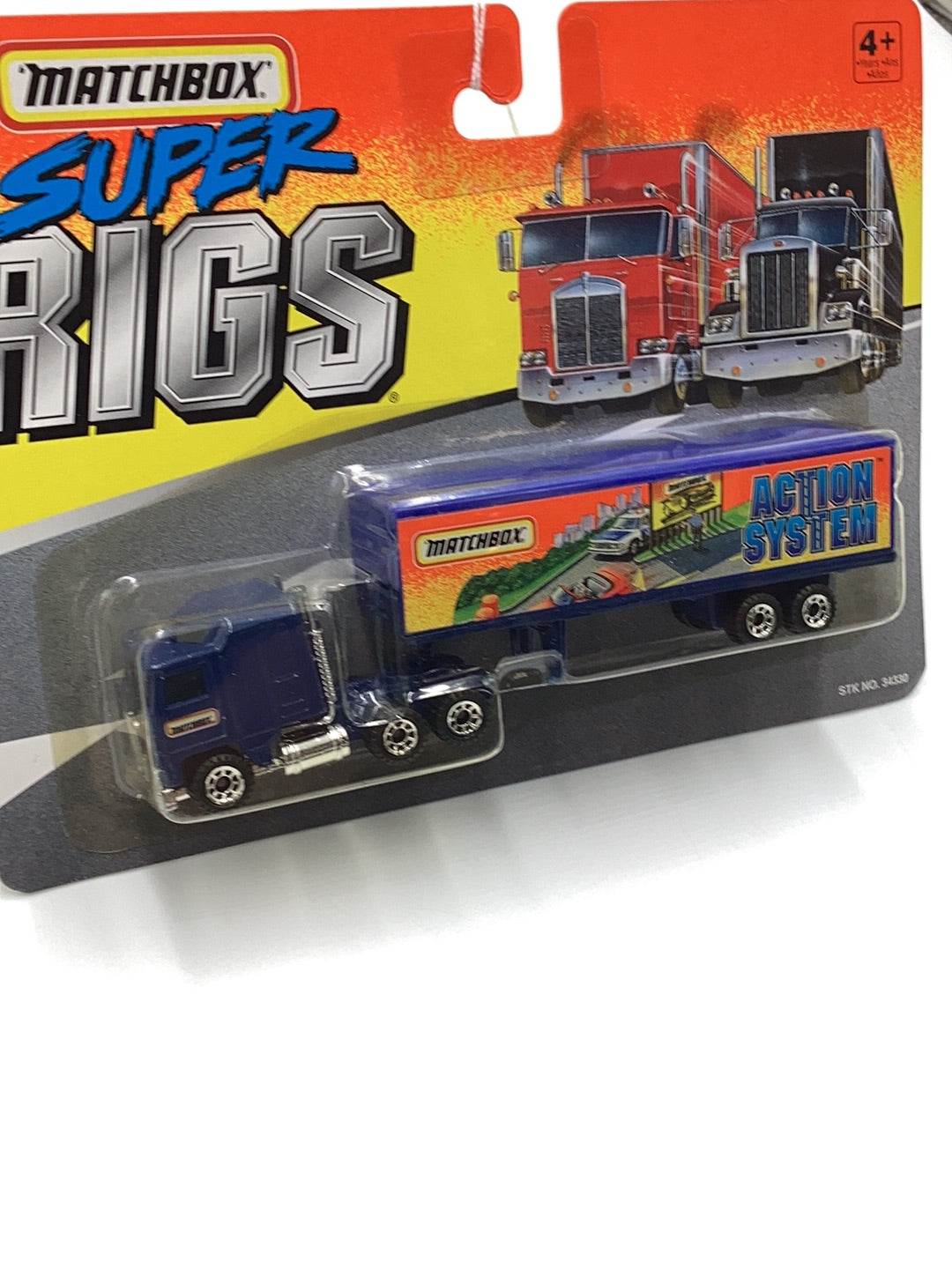 Matchbox Super Rigs MB Action Systems Kenworth 168O