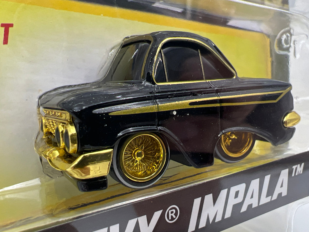 MGA Car Tuned Mainline Series 12 #2 61 Chevy Impala Black/Gold