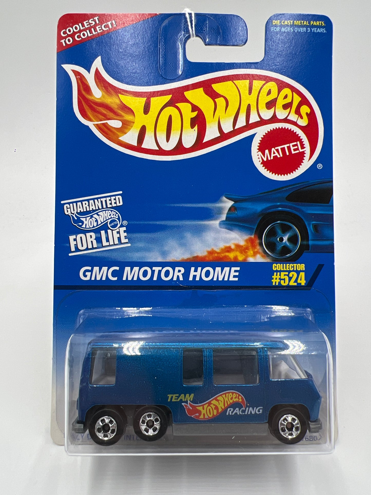 1996 Hot Wheels BW Collector #524 GMC Motor Home Blue 60E