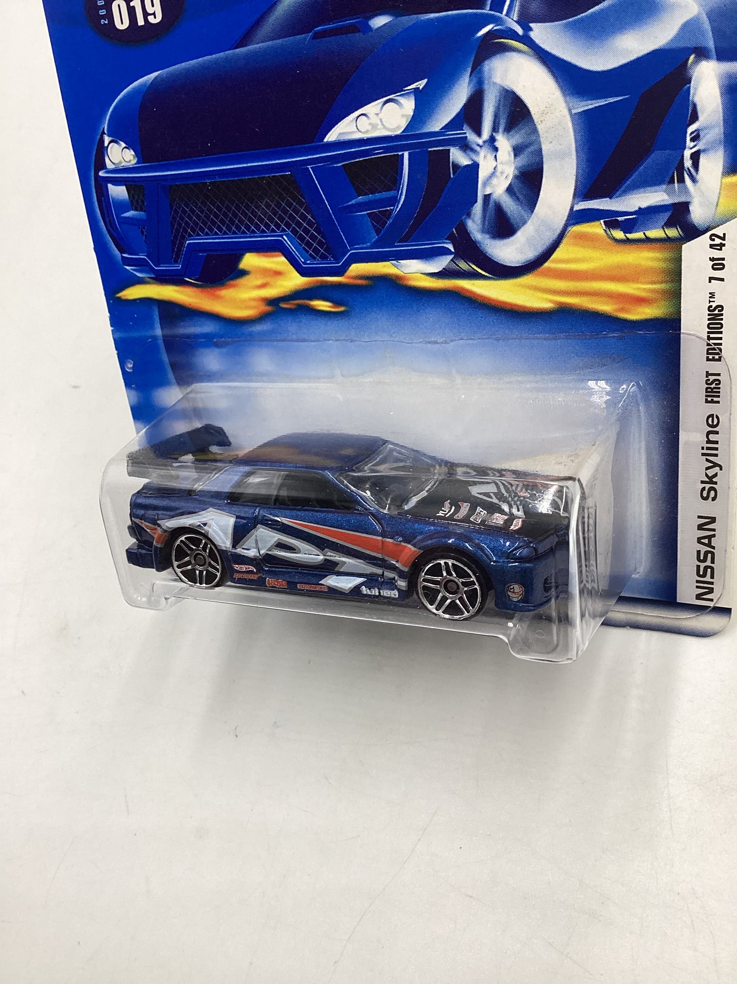 2002 Hot Wheels First Editions #019 Nissan Skyline HTF PR5 Wheels