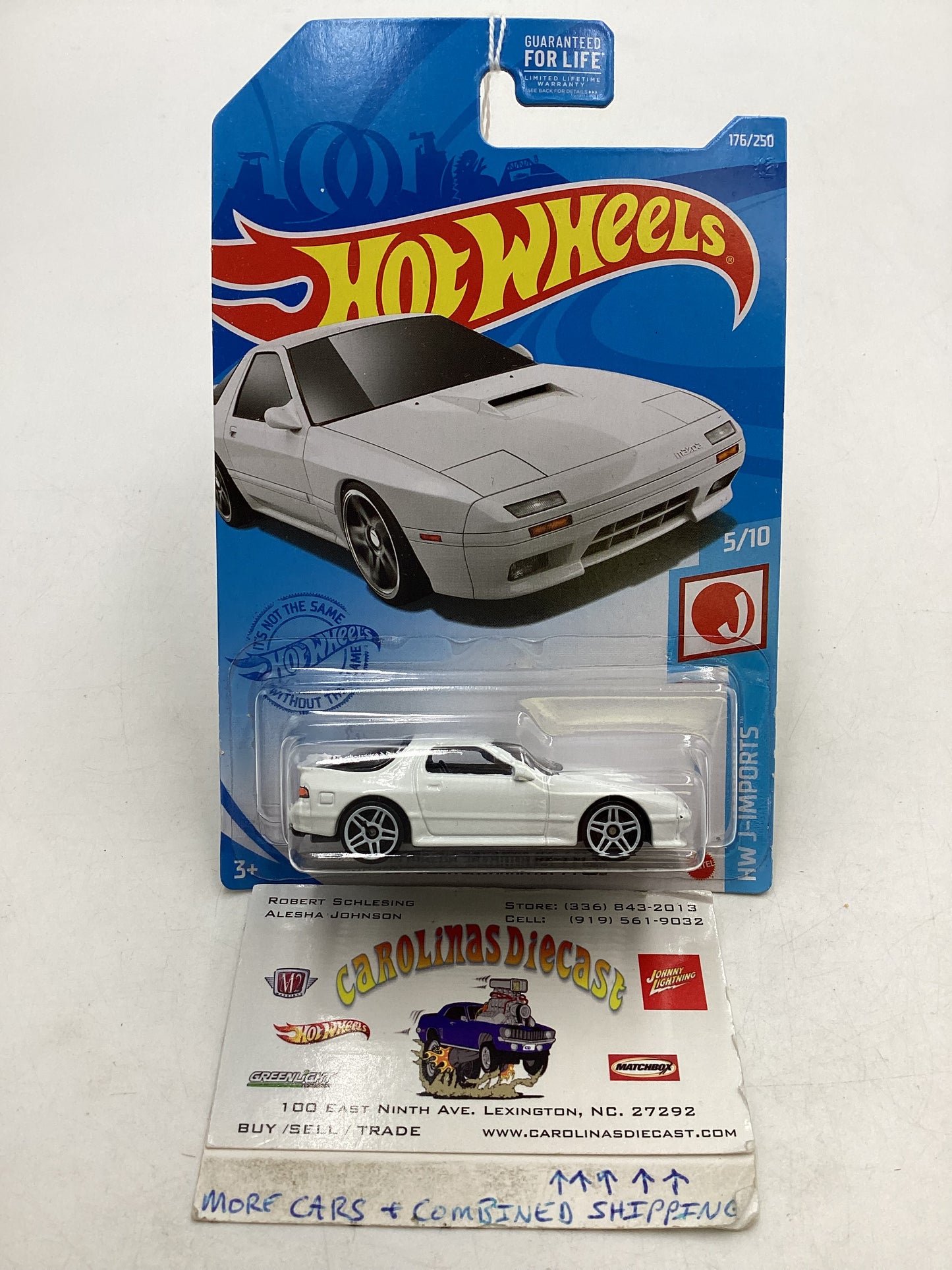 2021 Hot Wheels #176 89 Mazda Savanna RX -7-FC35 84A