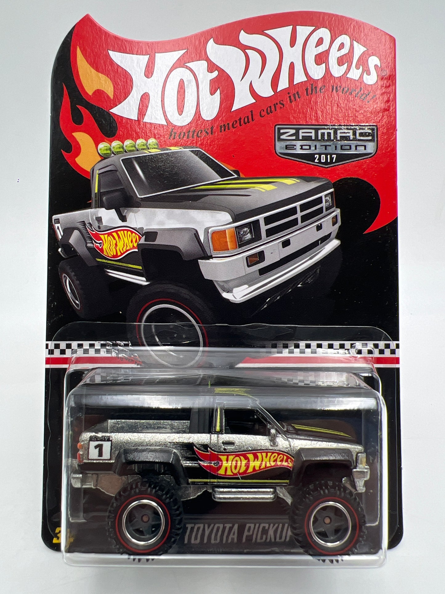 2017 Hot Wheels RLC Zamac Edition Mail In #1 1987 Toyota Pickup W/Protector