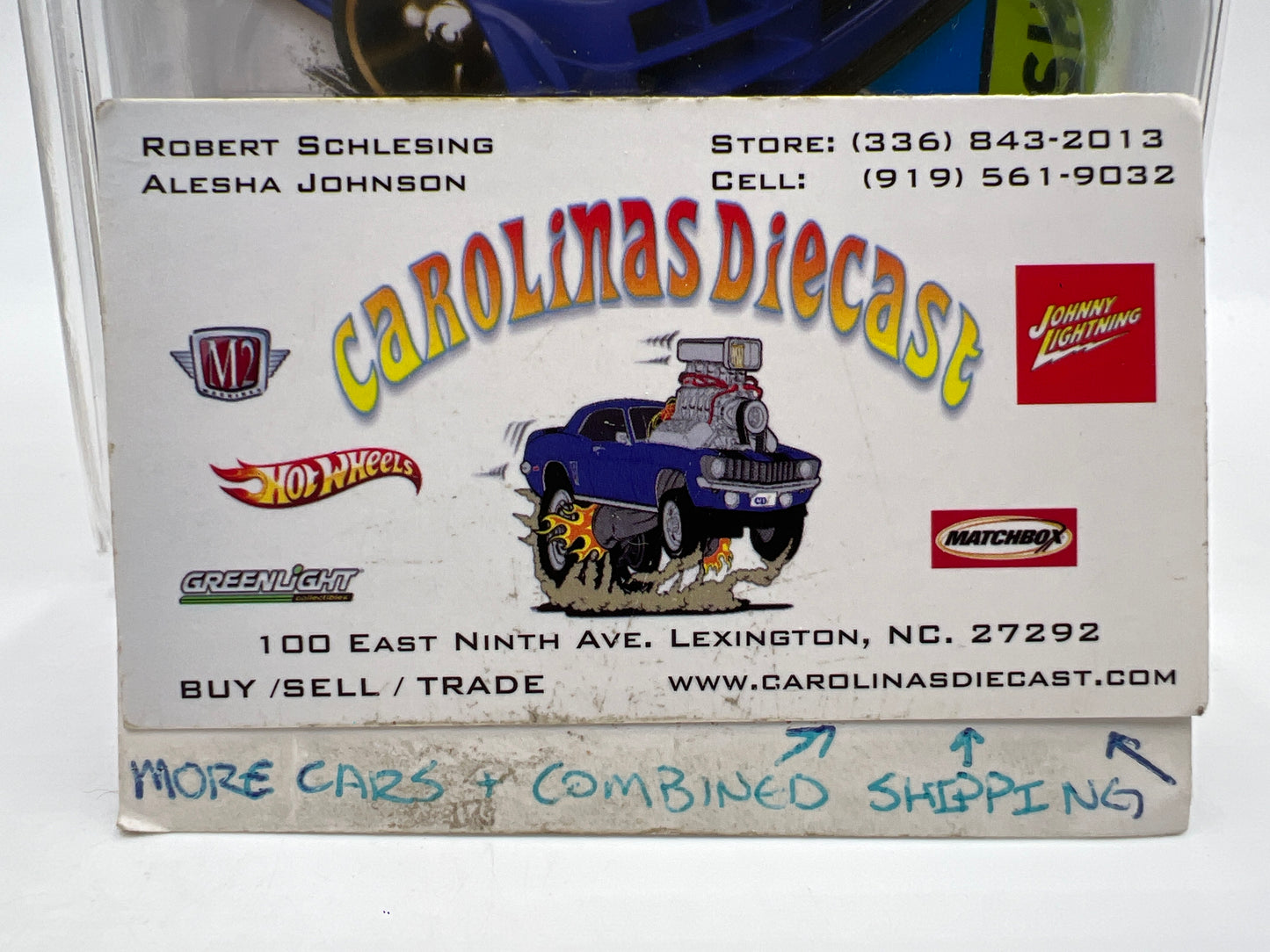 2014 Hot Wheels Workshop #230 Nissan Skyline GT-R R34 Blue W/Protector