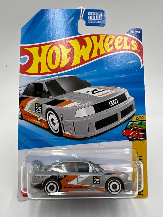 2025 Hot Wheels Peak Pursuit #199 Audi 90 Quattro Silver 107H