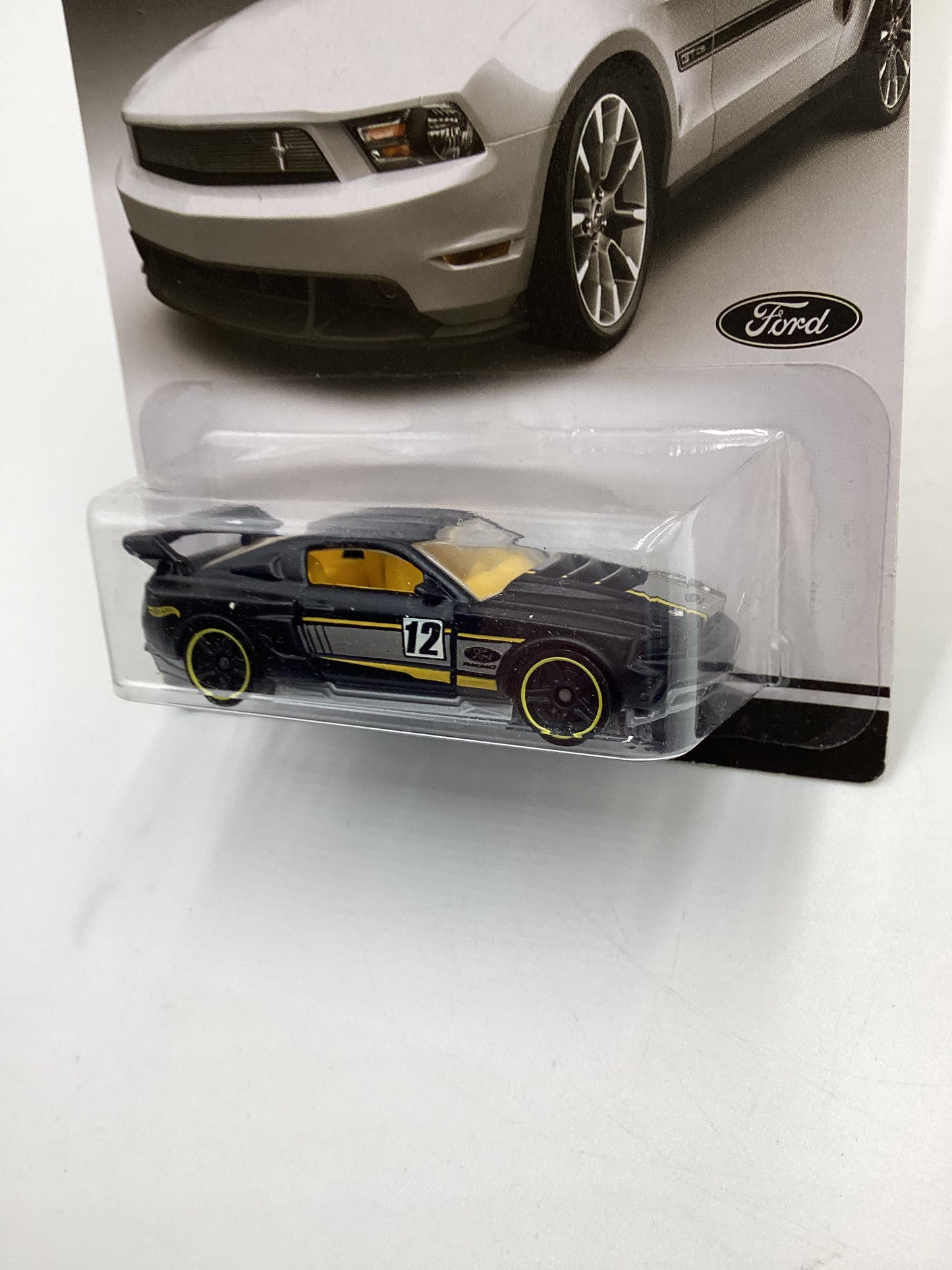 Hot Wheels Mustang 50 Years #7 12 Ford Mustang Black 152F