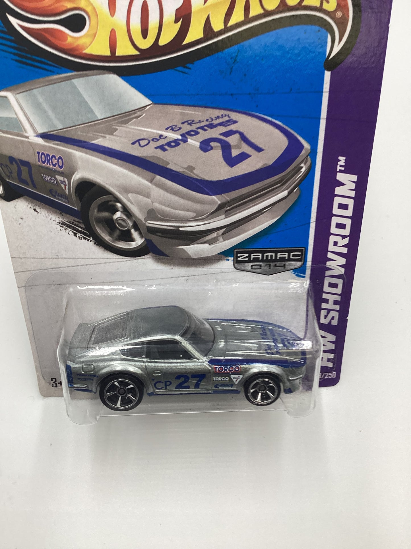 2013 Hot Wheels Zamac 014 #159 Zamac Datsun 240Z 144C