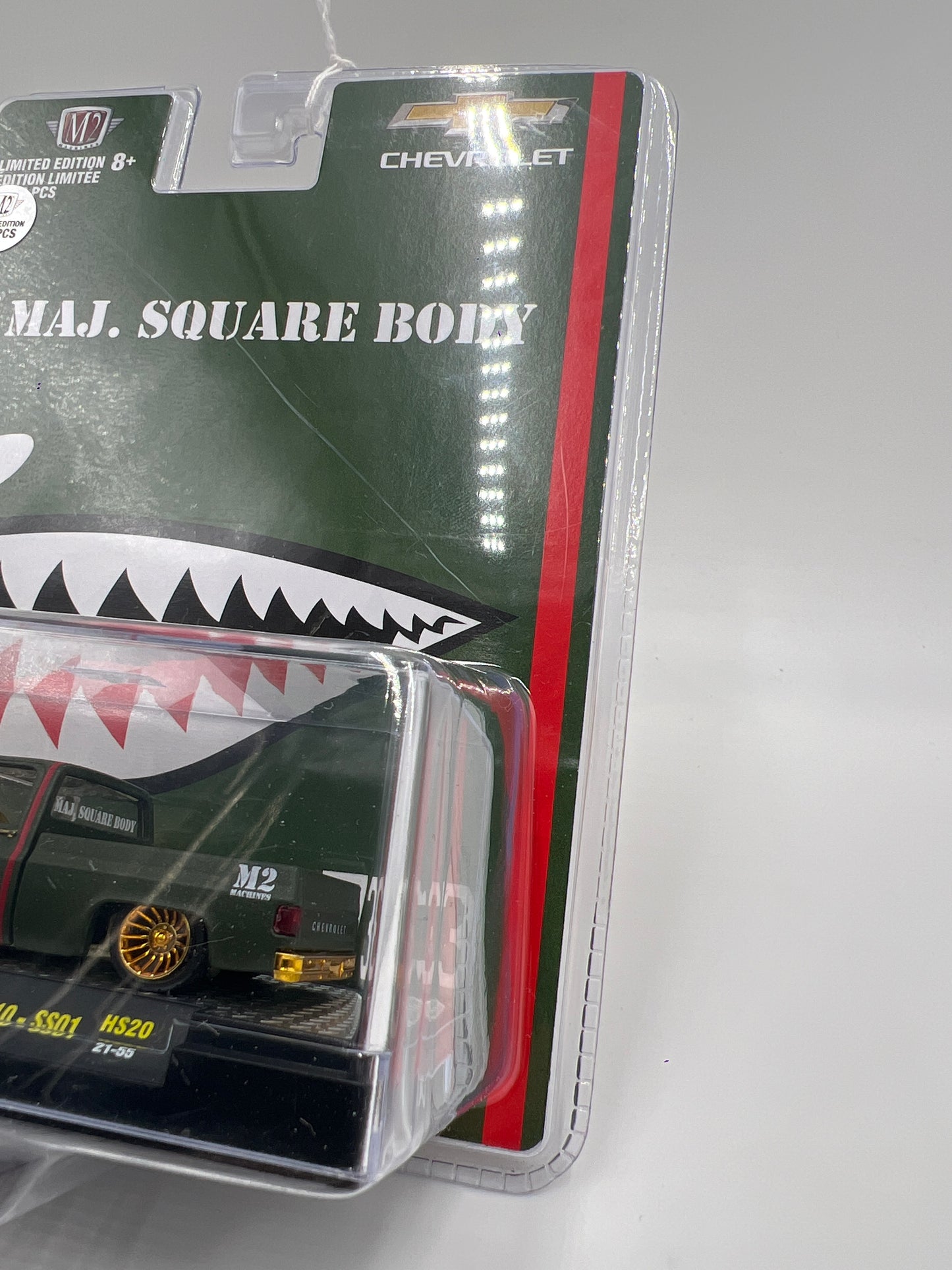 M2 Machines Hobby Exclusive CHASE 1/420 Maj Square Body 1973 Chevrolet Cheyenne Super 10 SS01 HS20