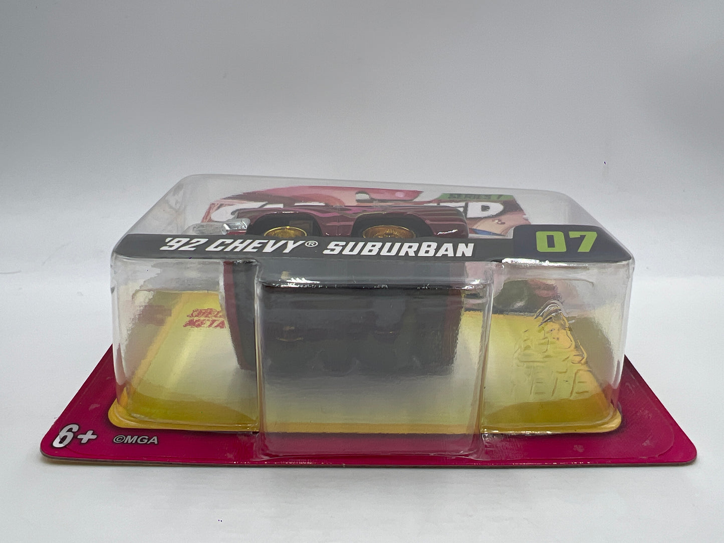 MGA Car Tuned Series 7 #7 92 Chevy Suburban Red