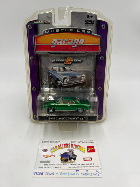 Greenlight Muscle Car Garage Series 8 CHASE 1964 Chevy Chevelle SS Green