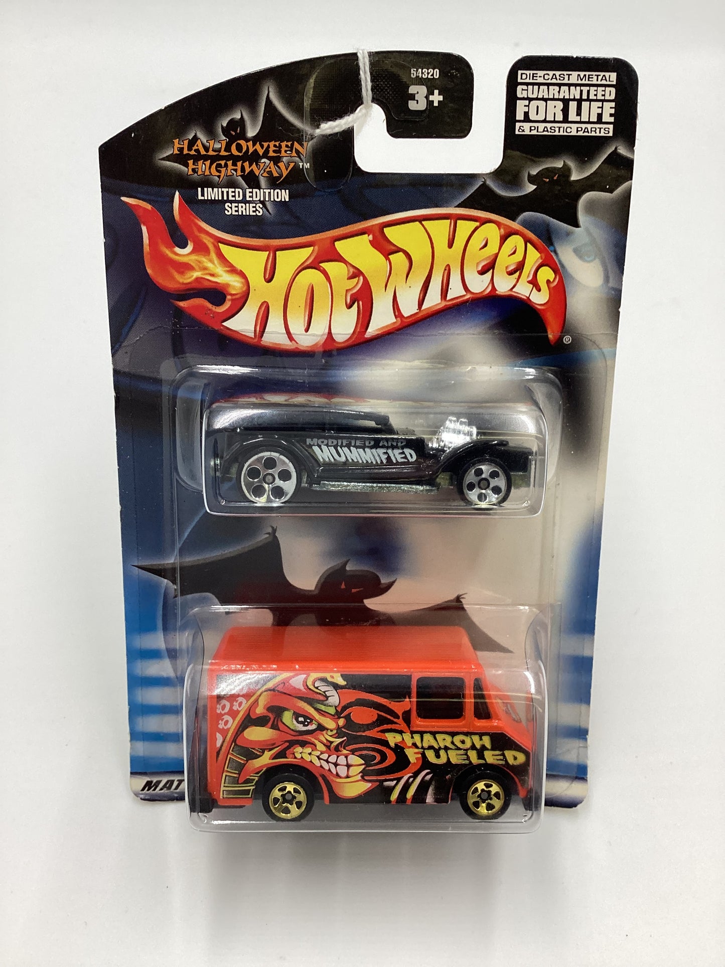 2002 Hot Wheels Halloween Highway Mummified & Pharoh SR