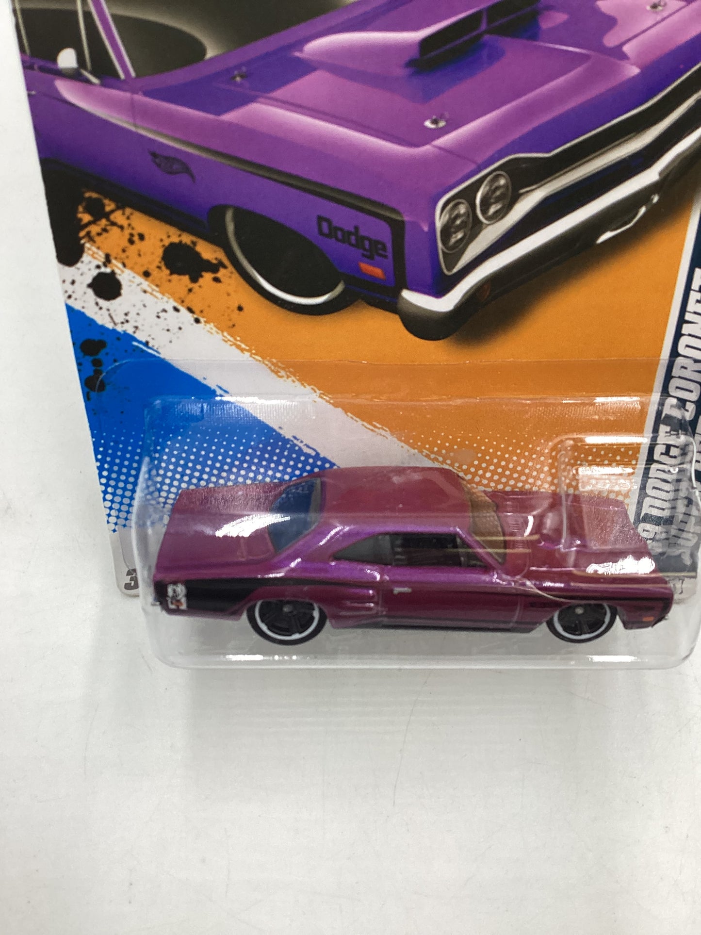 2012 Hot Wheels Muscle Mania Mopar #84 69 Dodge Coronet Super Bee 37G