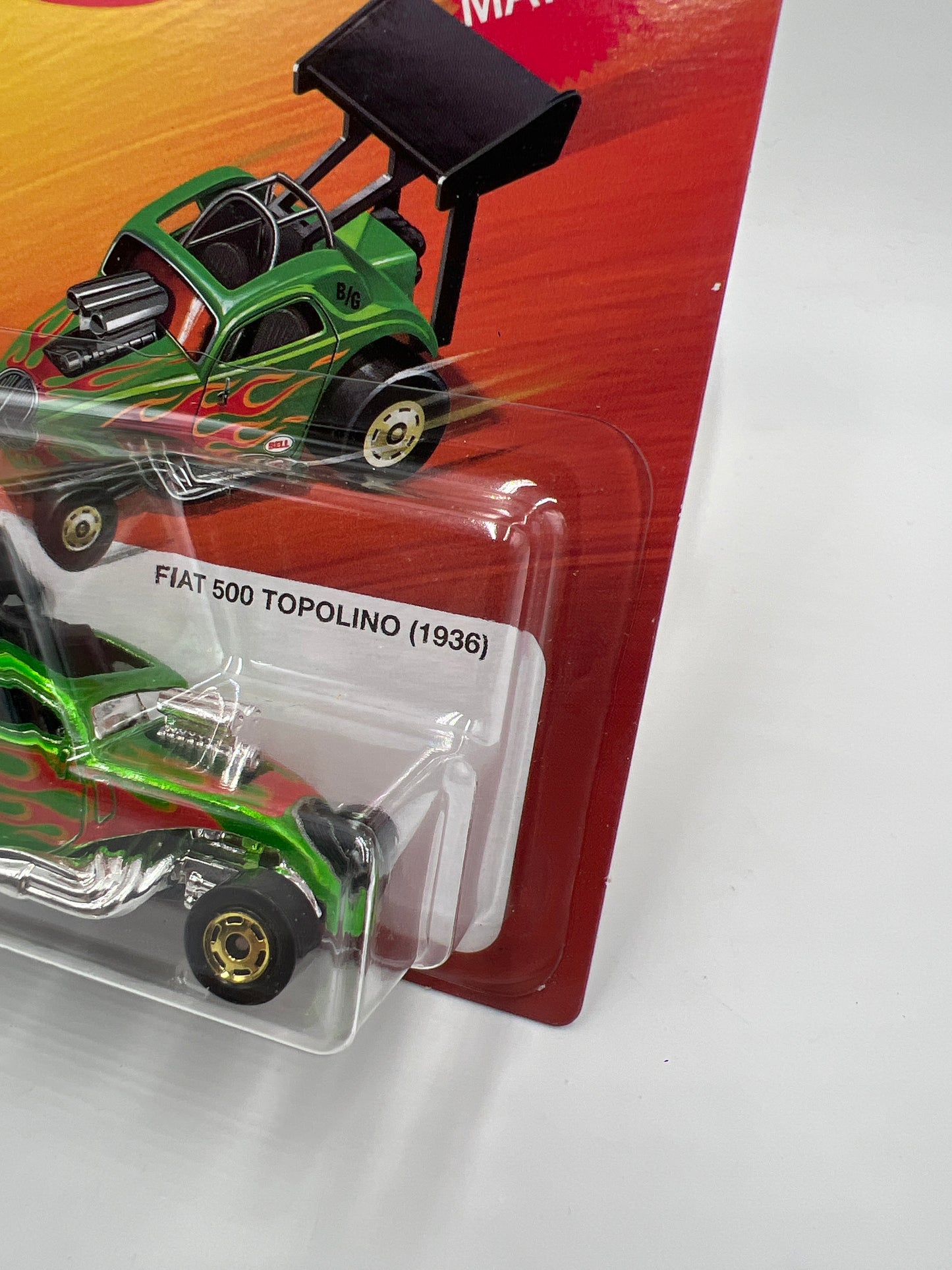 Hot Wheels Target Exclusive The Hot Ones #1 Fiat 500 Topolino 1936 Green 164E