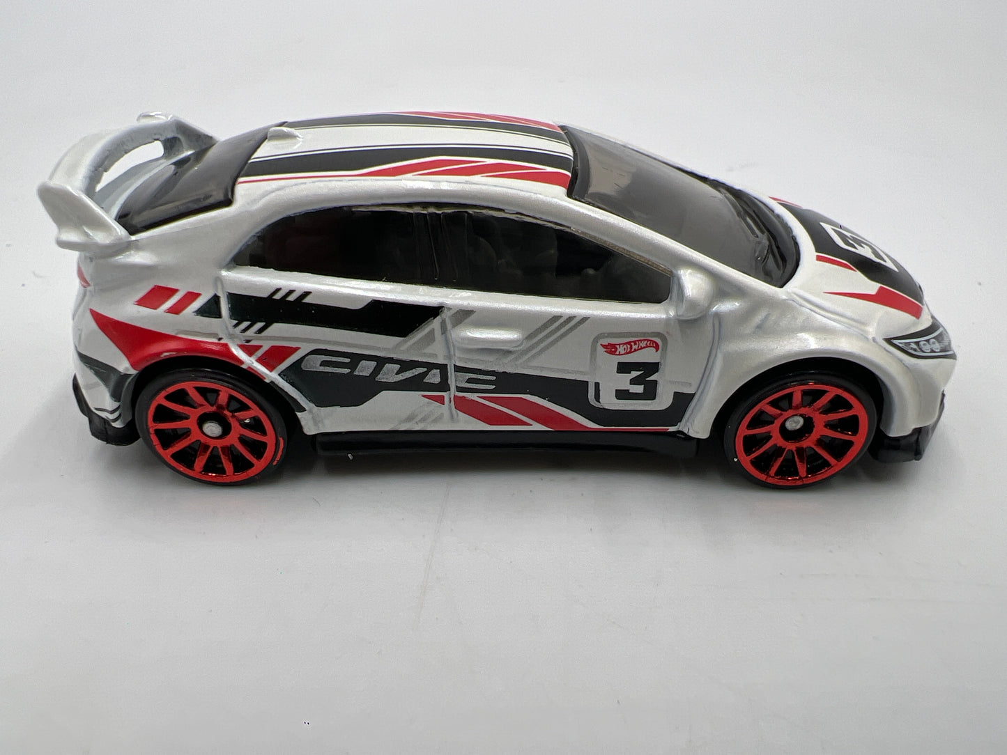 2023 Hot Wheels Mystery Models Series 1 #3 Chase 16 Honda Civic Type R White