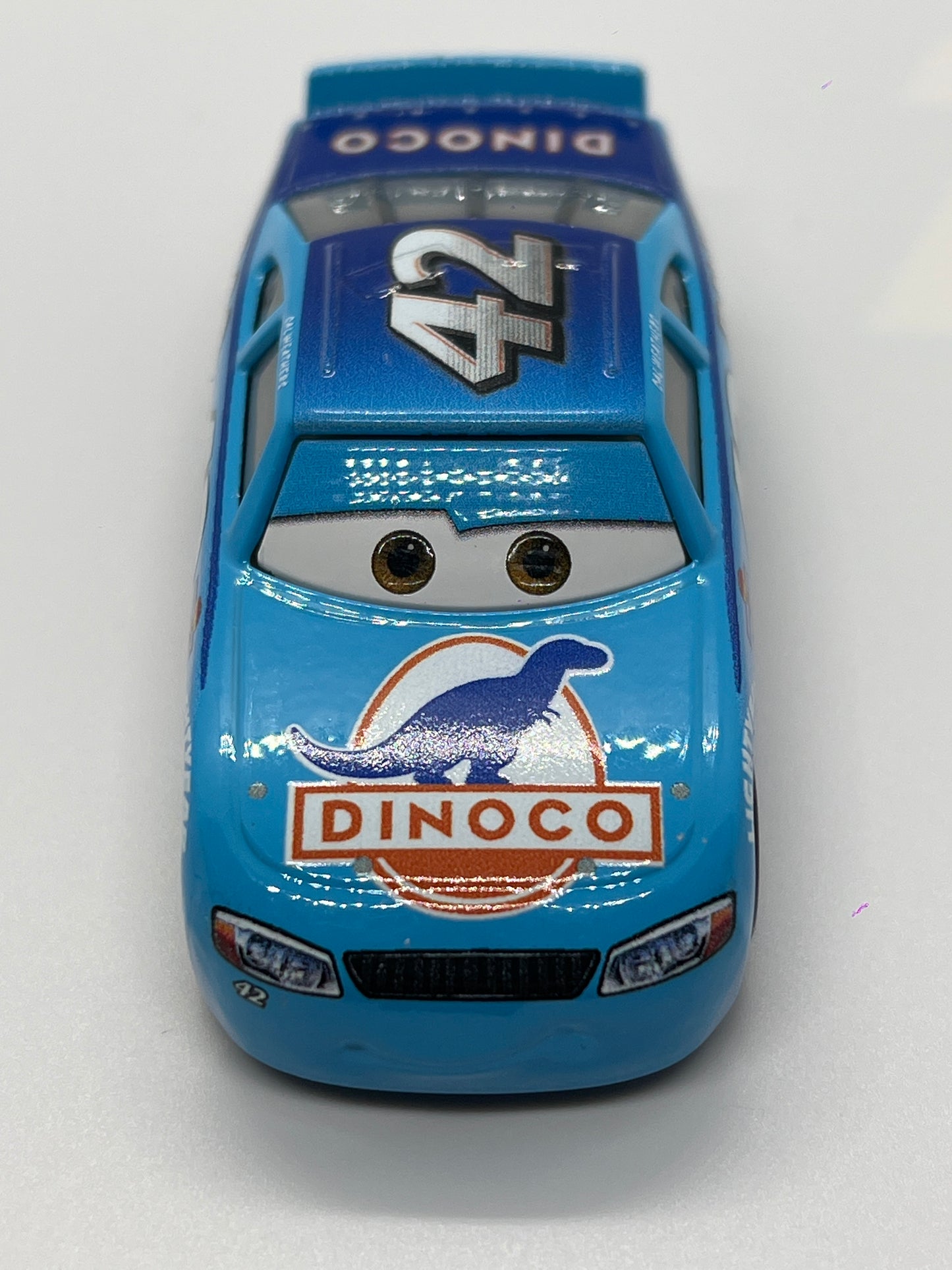 Disney Pixar Cars 3 #42 Cal Weathers Dinoco Blue Loose