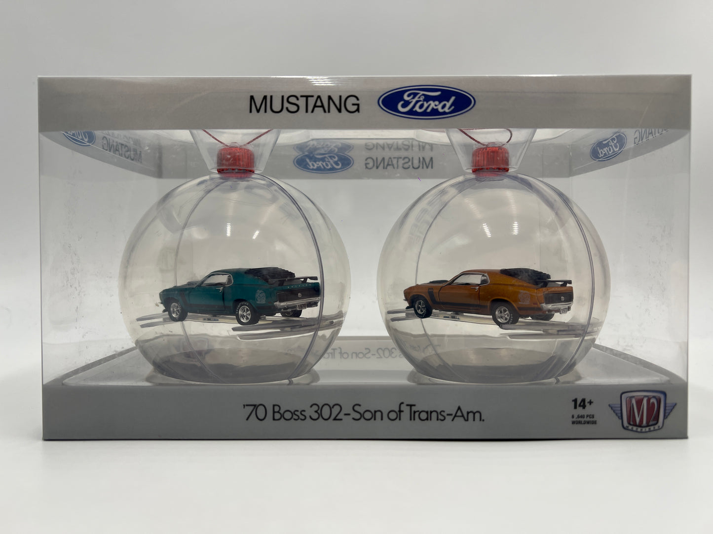 M2 Machines Holiday Ornaments 2 Pack Son Of Trans Am 70 Boss 302