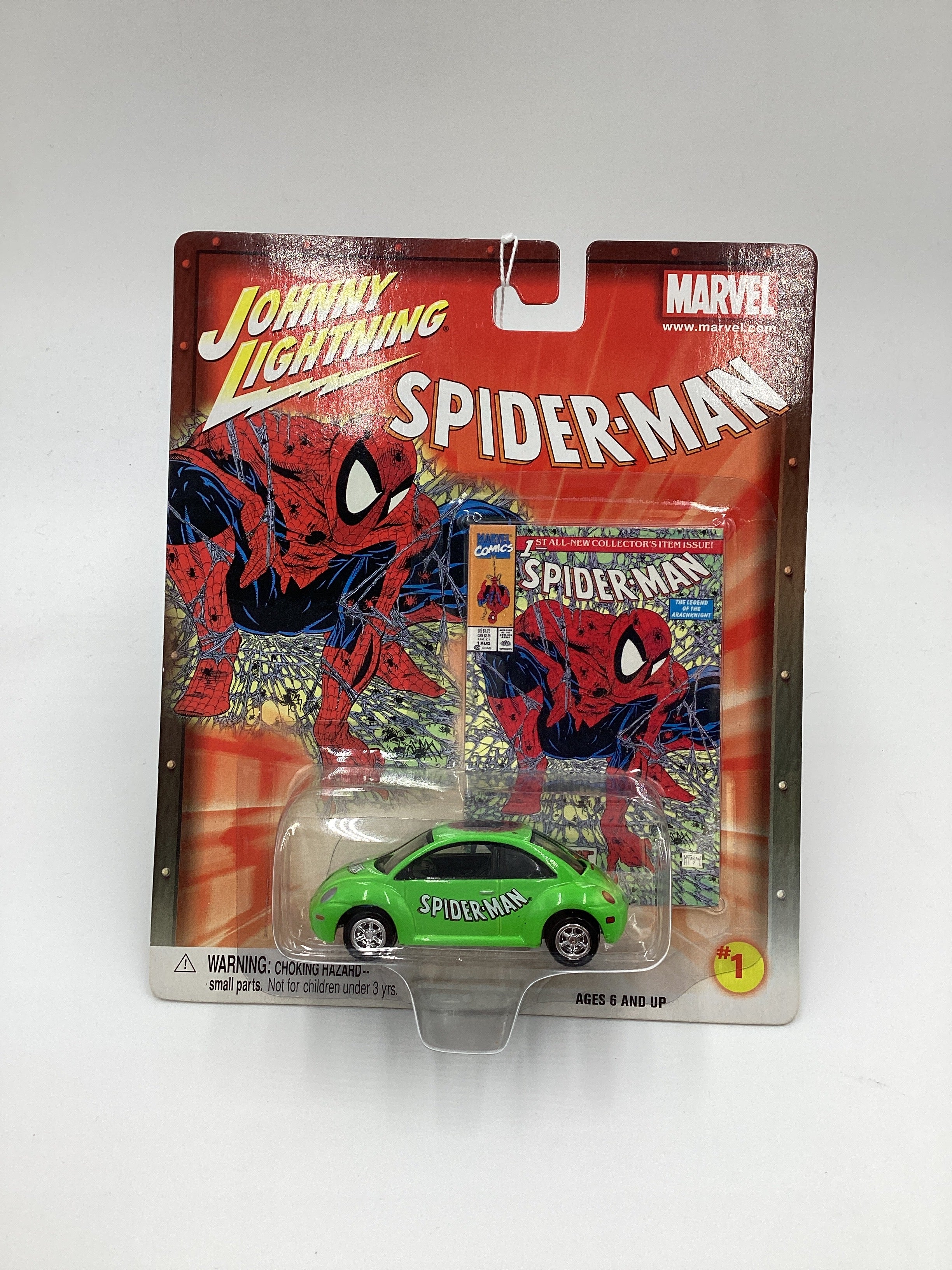 Johnny store Lightning Spider-man 6 Cars