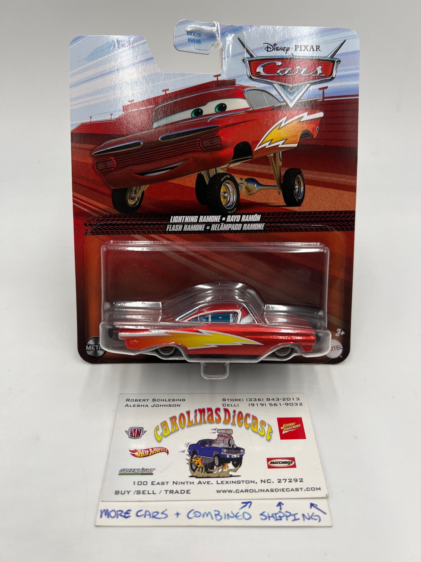 2025 Disney Pixar Cars Lightning Ramone Red 139C