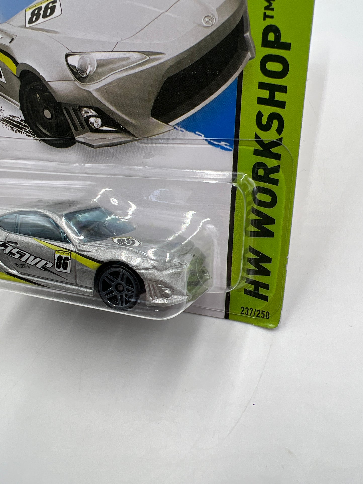 2015 Hot Wheels Workshop #237 Scion FR-S Silver 67B