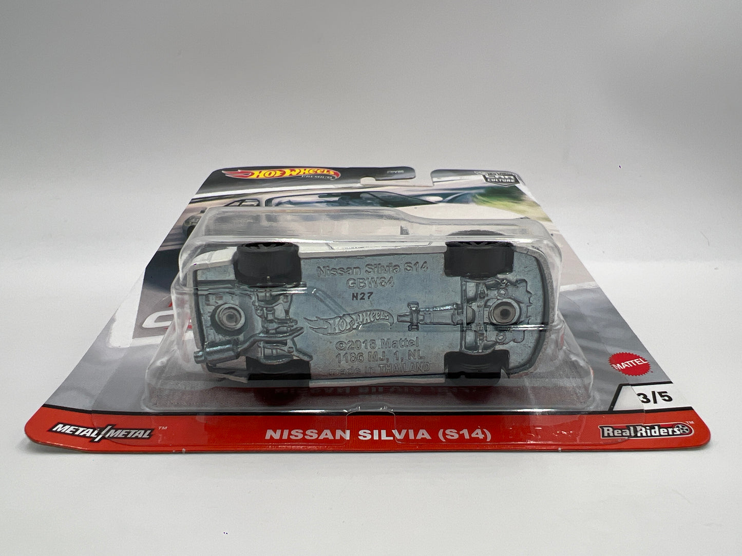 Hot Wheels Premium Modern Classics #3 Nissan Silvia S14 White 245A