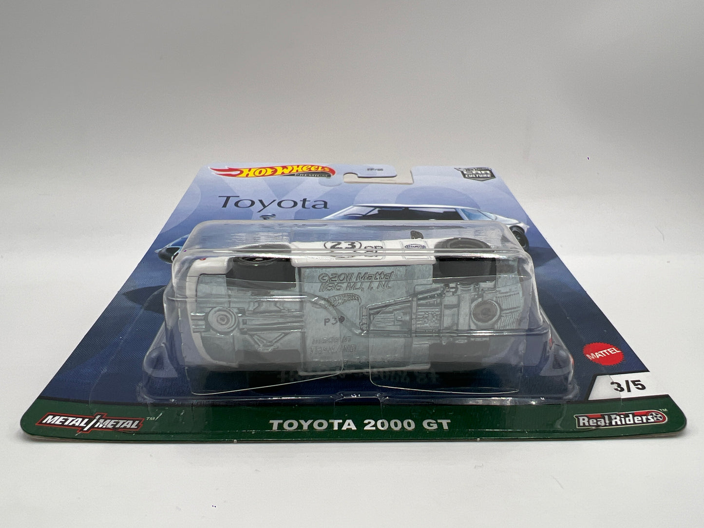 Hot Wheels Premium Toyota #3 Toyota 2000 GT White 253i