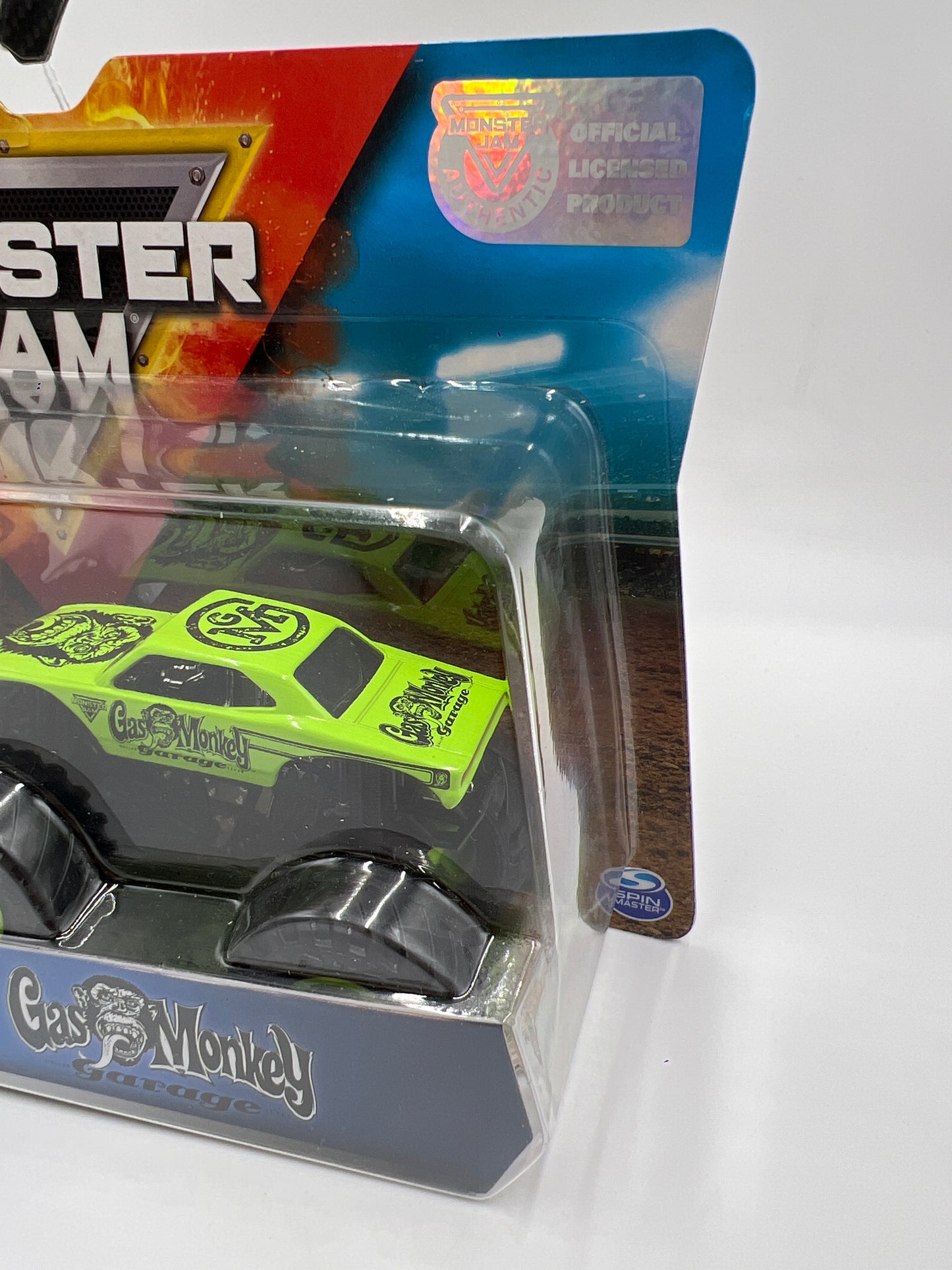Monster Jam Double Down Showdown Brodozer & Gas Monkey Garage VHTF