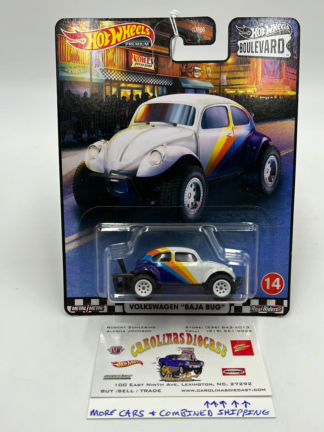 Hot Wheels Premium Boulevard #14 Volkswagen “Baja Bug” 264i